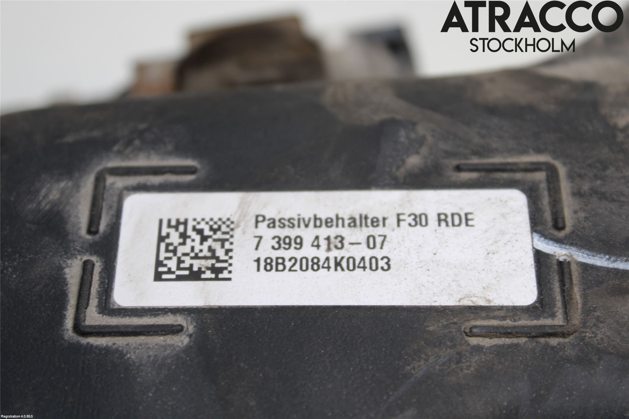 BMW 3 F30/F31/F80 12-19 Adblue Tank