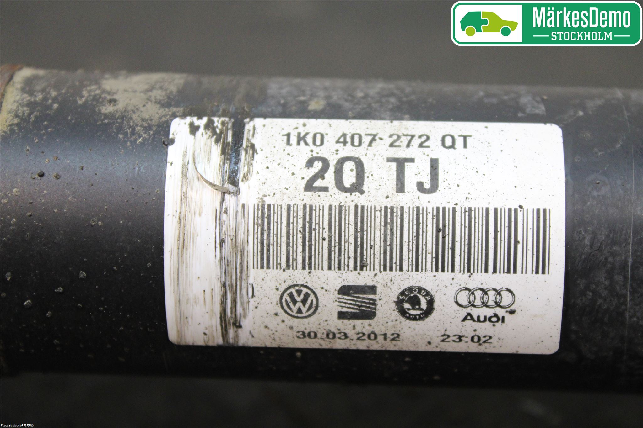 Skoda OCTAVIA (1Z) 05-13 Drivaxel Fram Höger