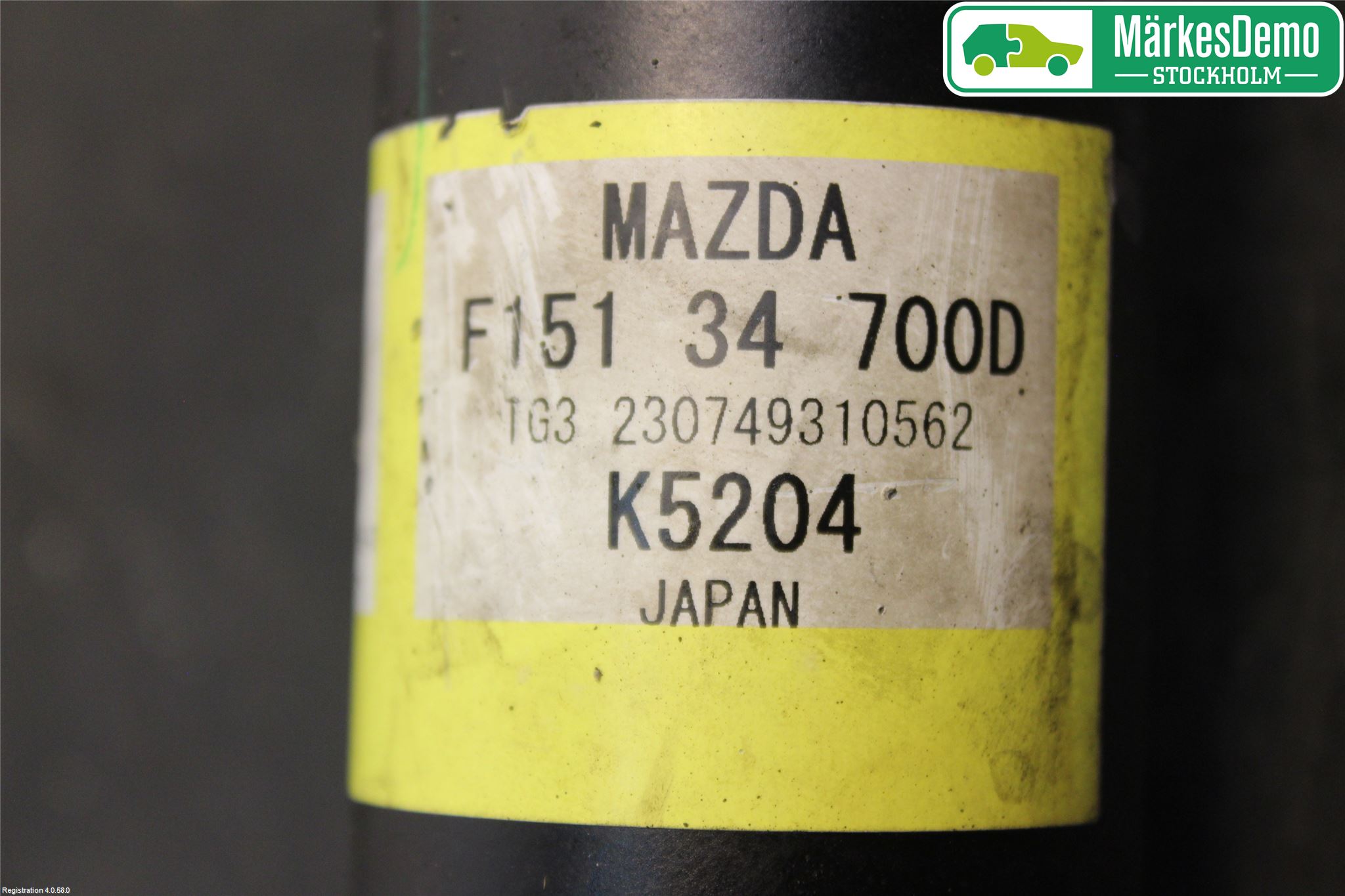 Mazda RX8 Fjäderben Fram Vänster