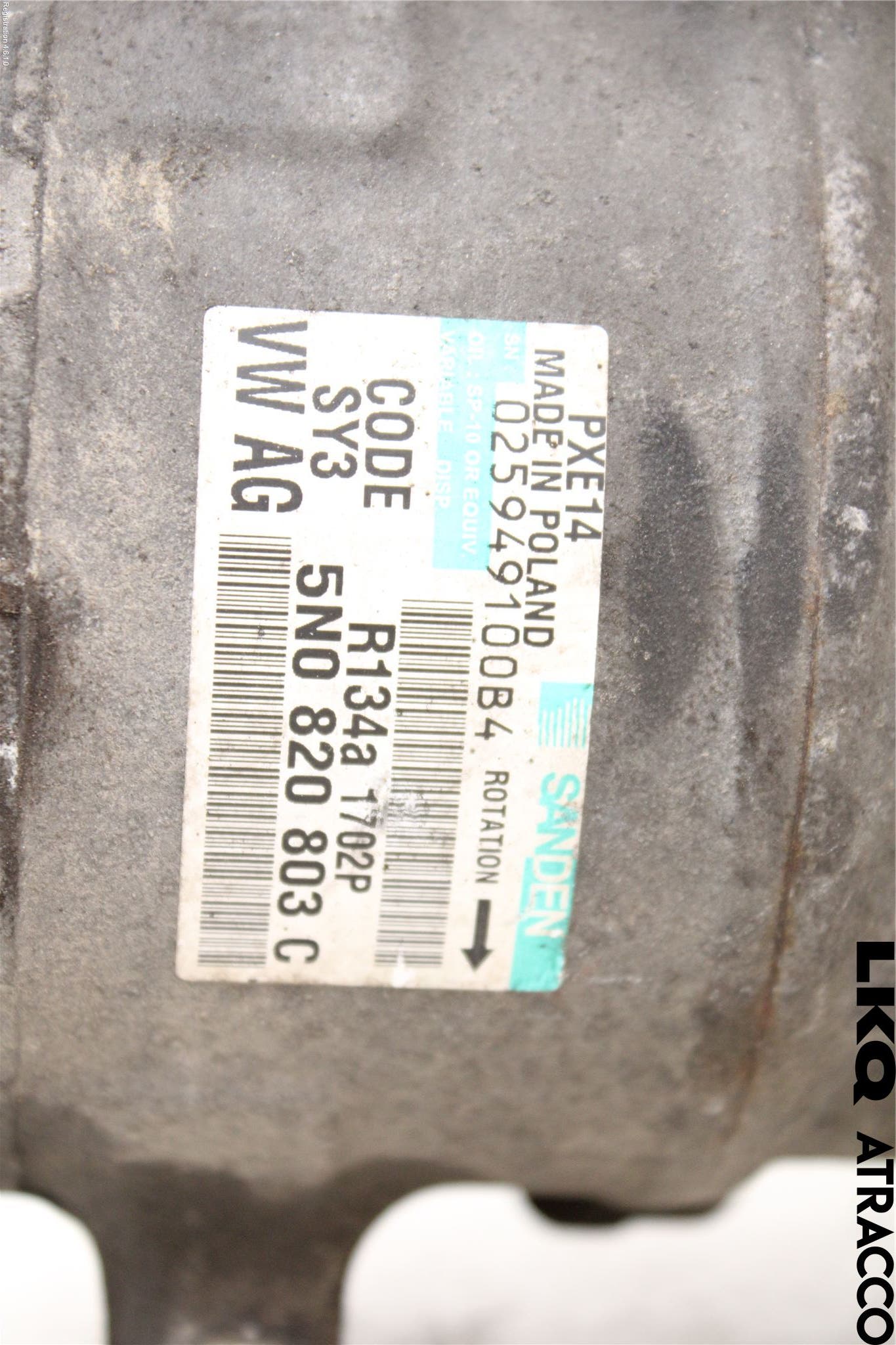 Skoda OCTAVIA (1Z) 05-13 Ac Kompressor