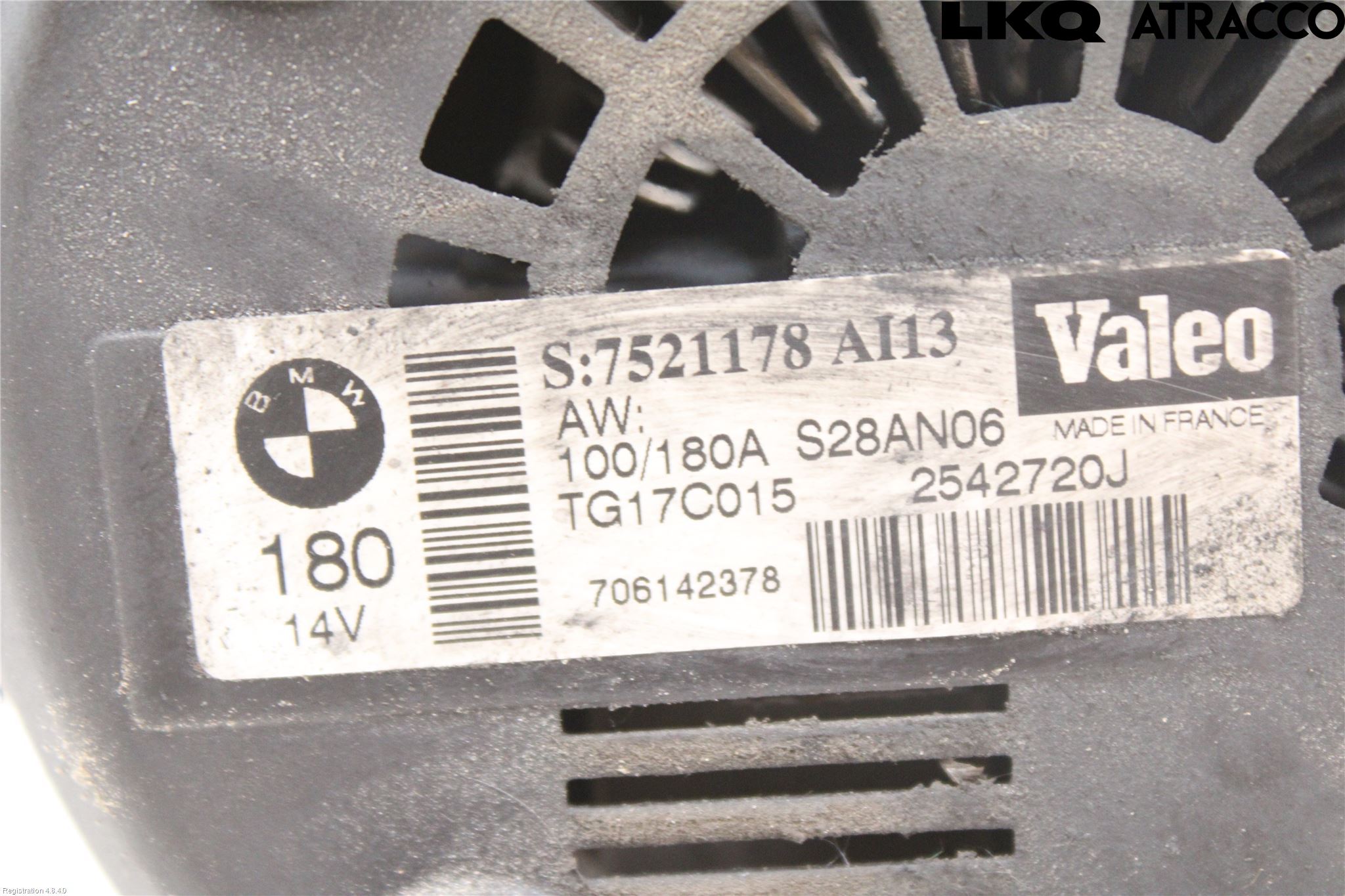 BMW 5 E60/61 Sed/Tou 02-10 Generator