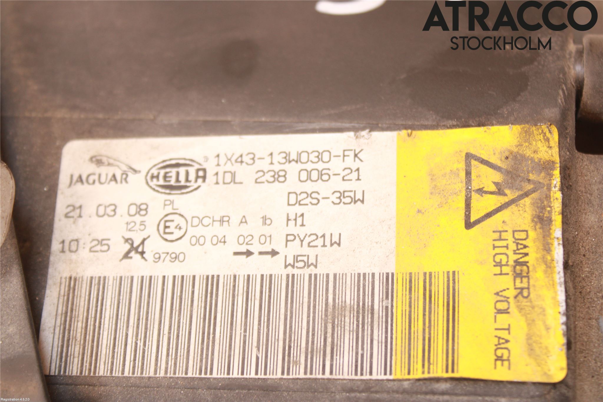 Jaguar X-TYPE Strålkastare Vänster