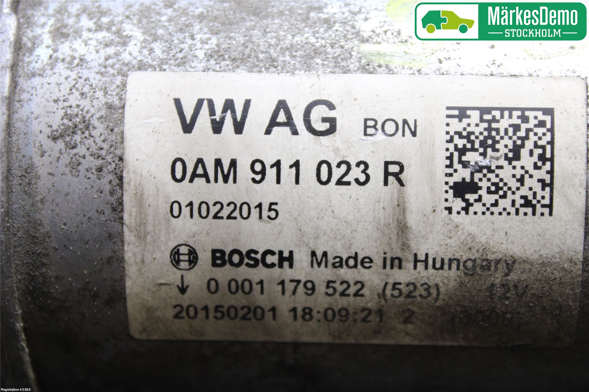 Volkswagen VW GOLF / E-GOLF VII 13-20 Startmotor