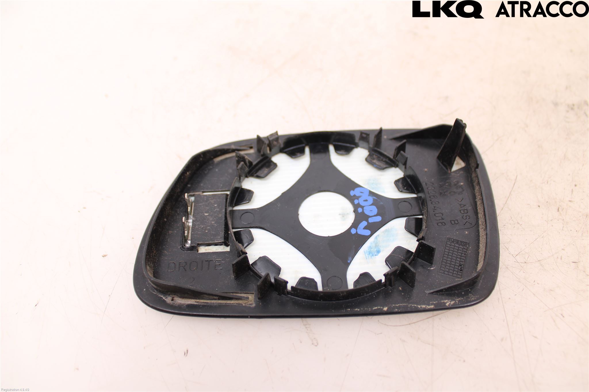 Peugeot 307     01-05 Spegelglas Hö