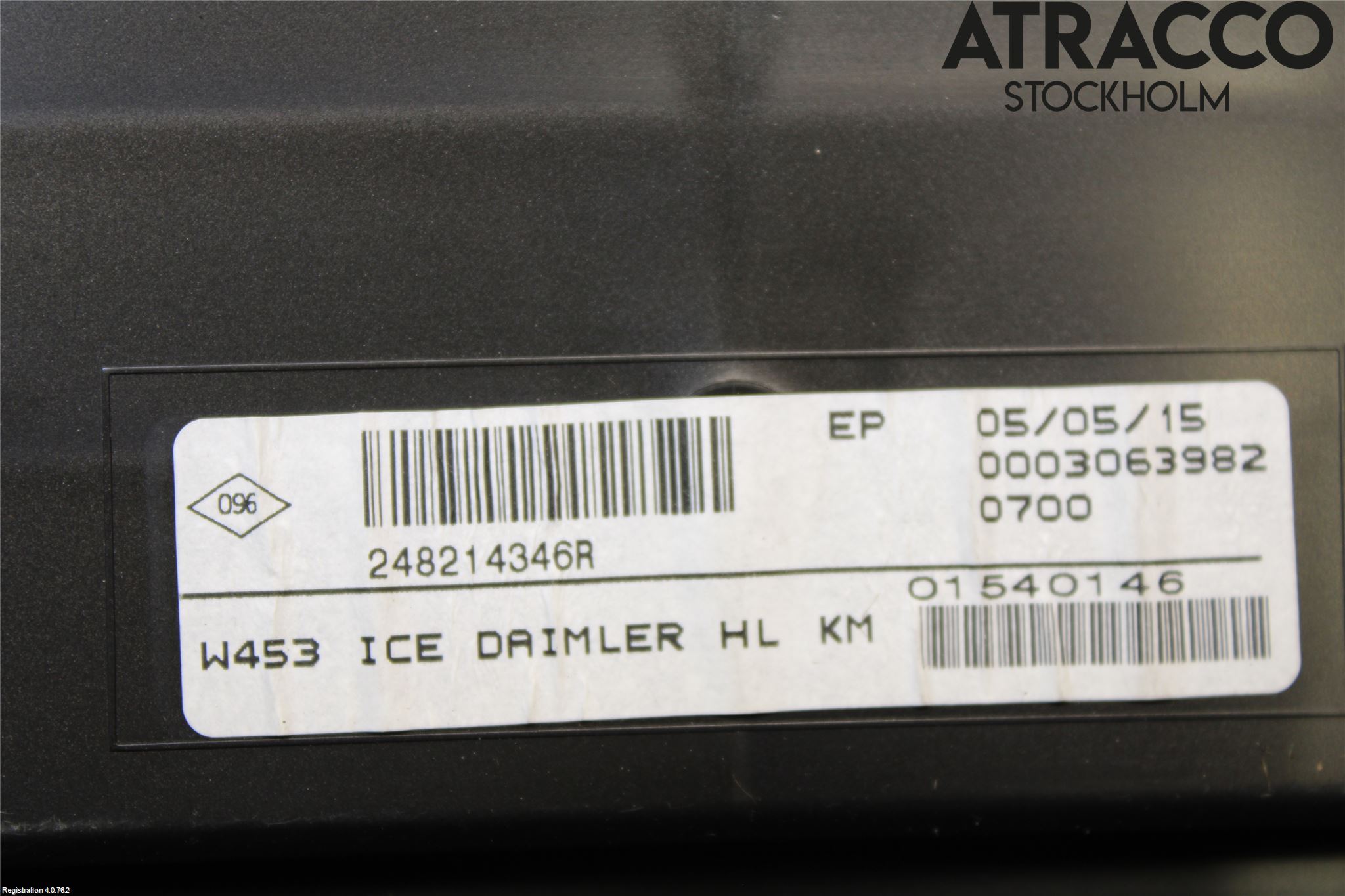Smart FORTWO III 15-24 Instrument Komb