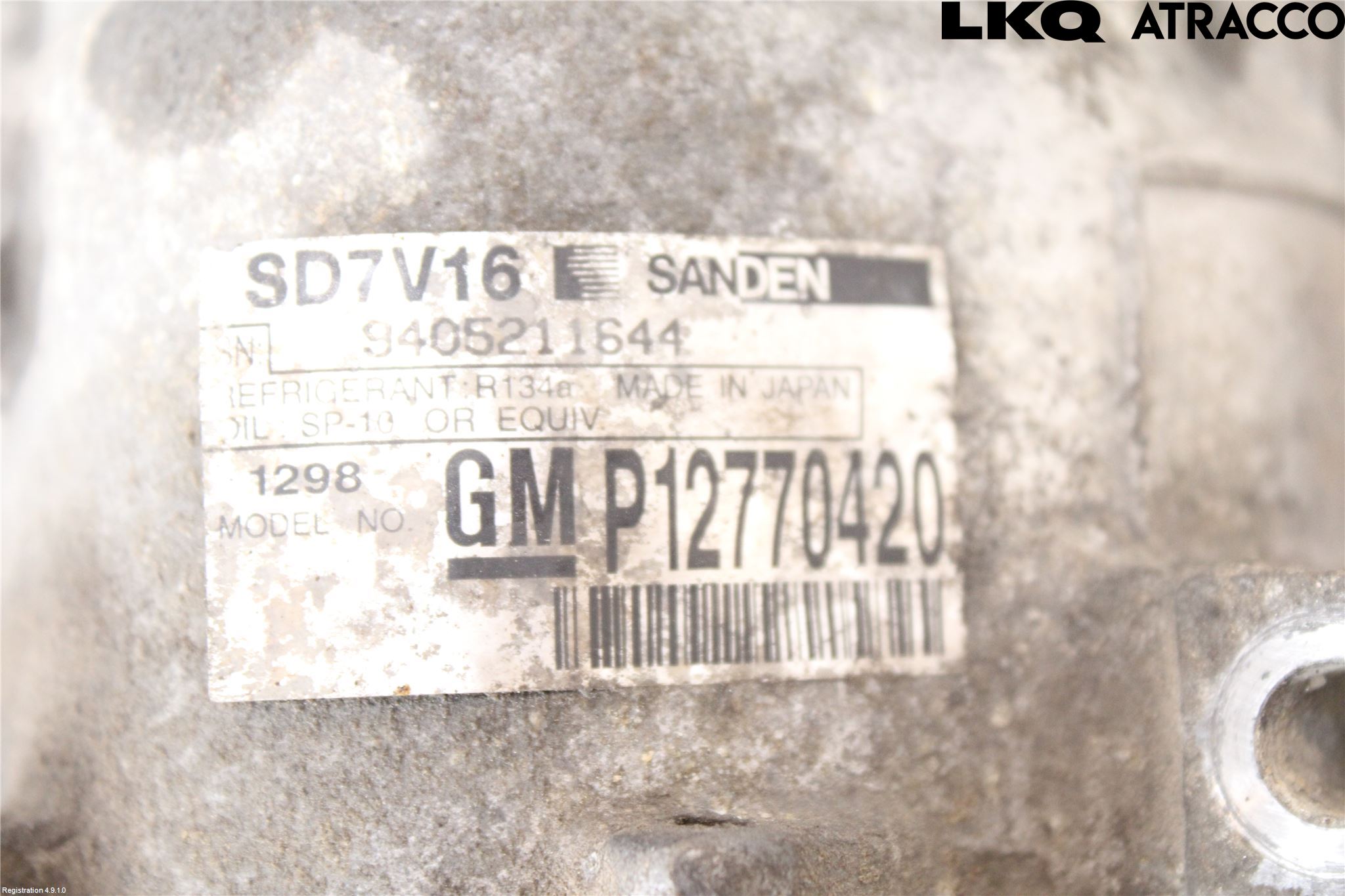 Saab 9-3 VER2/VER3 08-15 Ac Kompressor