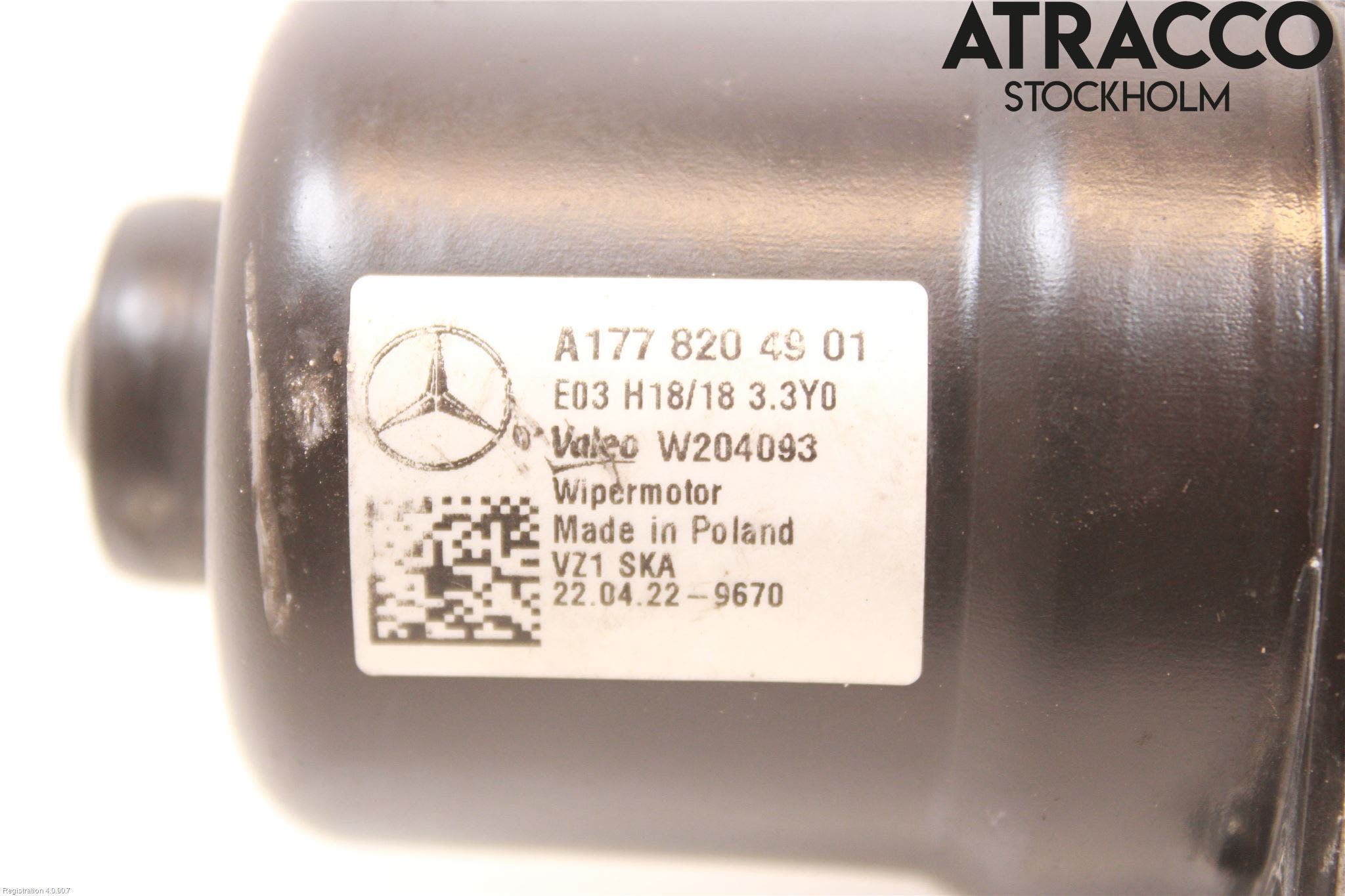 Mercedes-Benz MB A-KLASS (W177) 18- Torkarmotor Vindruta