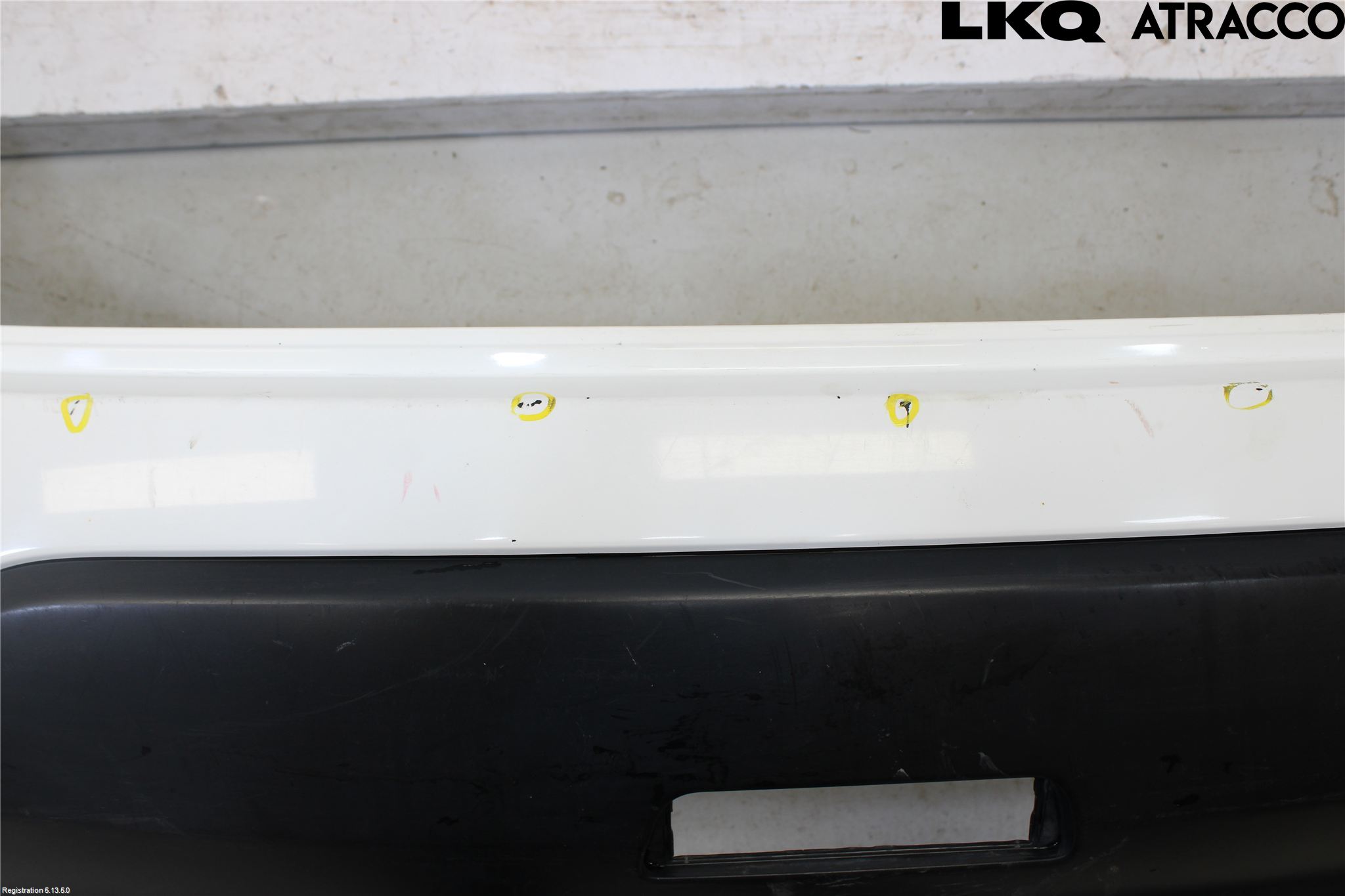 Nissan QASHQAI+2  10-14 Stötfångarbeklädnad Bak