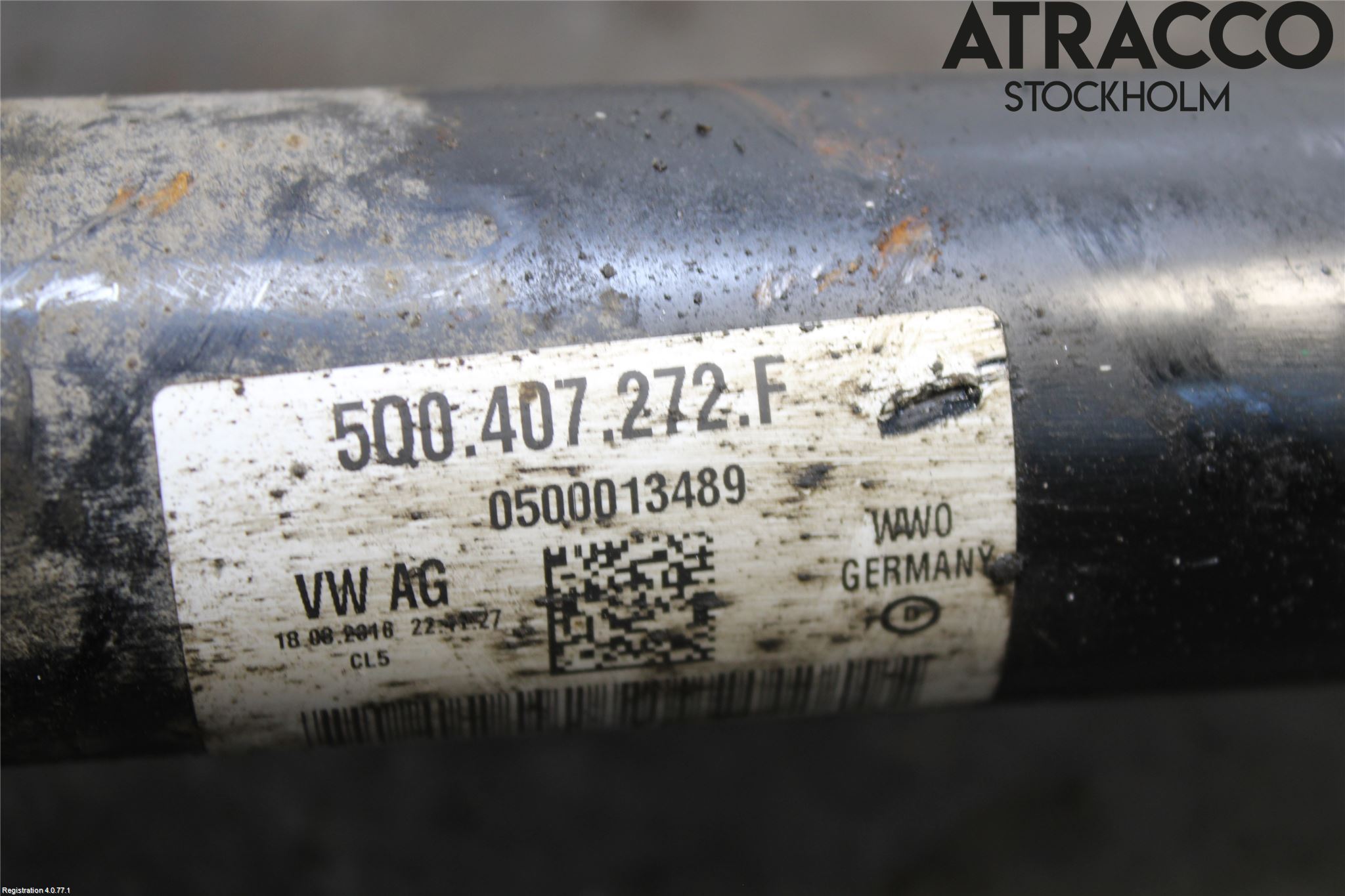 Volkswagen VW GOLF / E-GOLF VII 13-20 Drivaxel Fram Höger