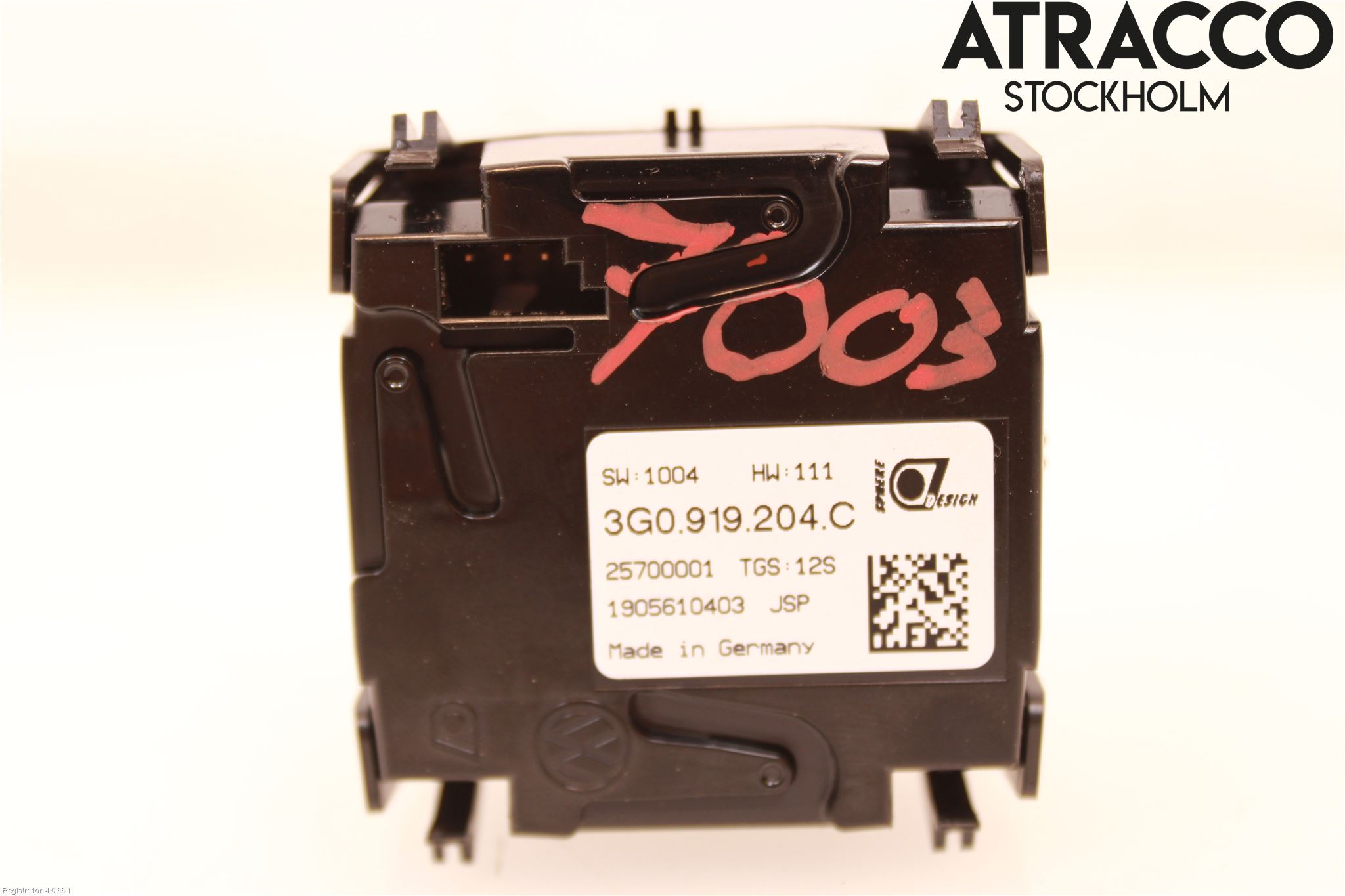 Volkswagen VW PASSAT 15-19 Instrument Klocka