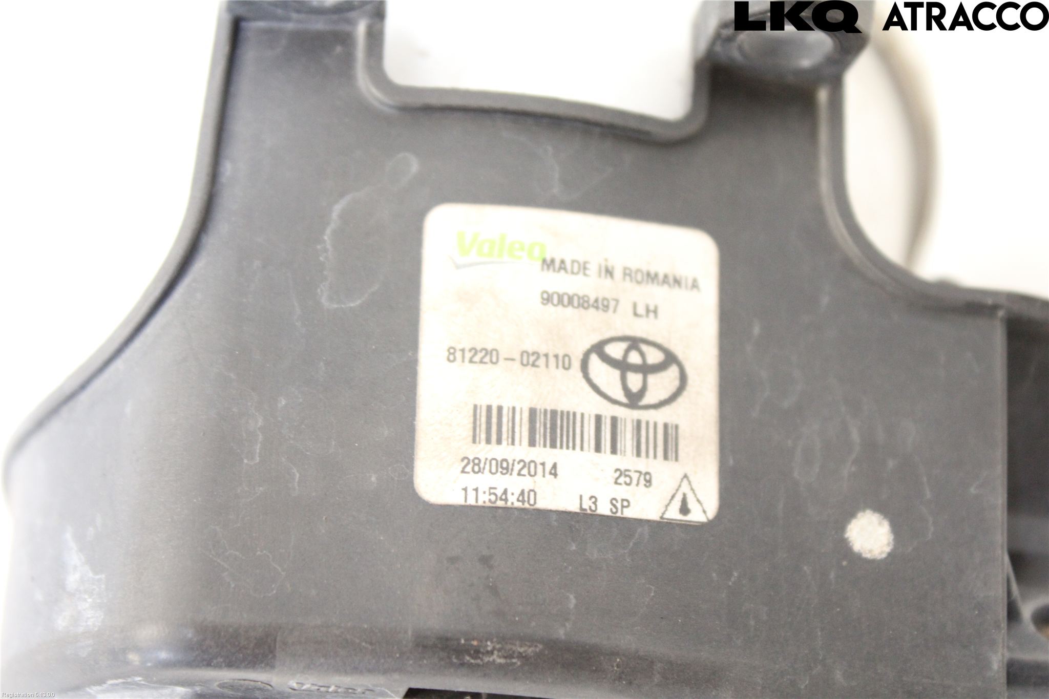 Toyota VERSO 09-18 Dimljus-Varselljus Fram