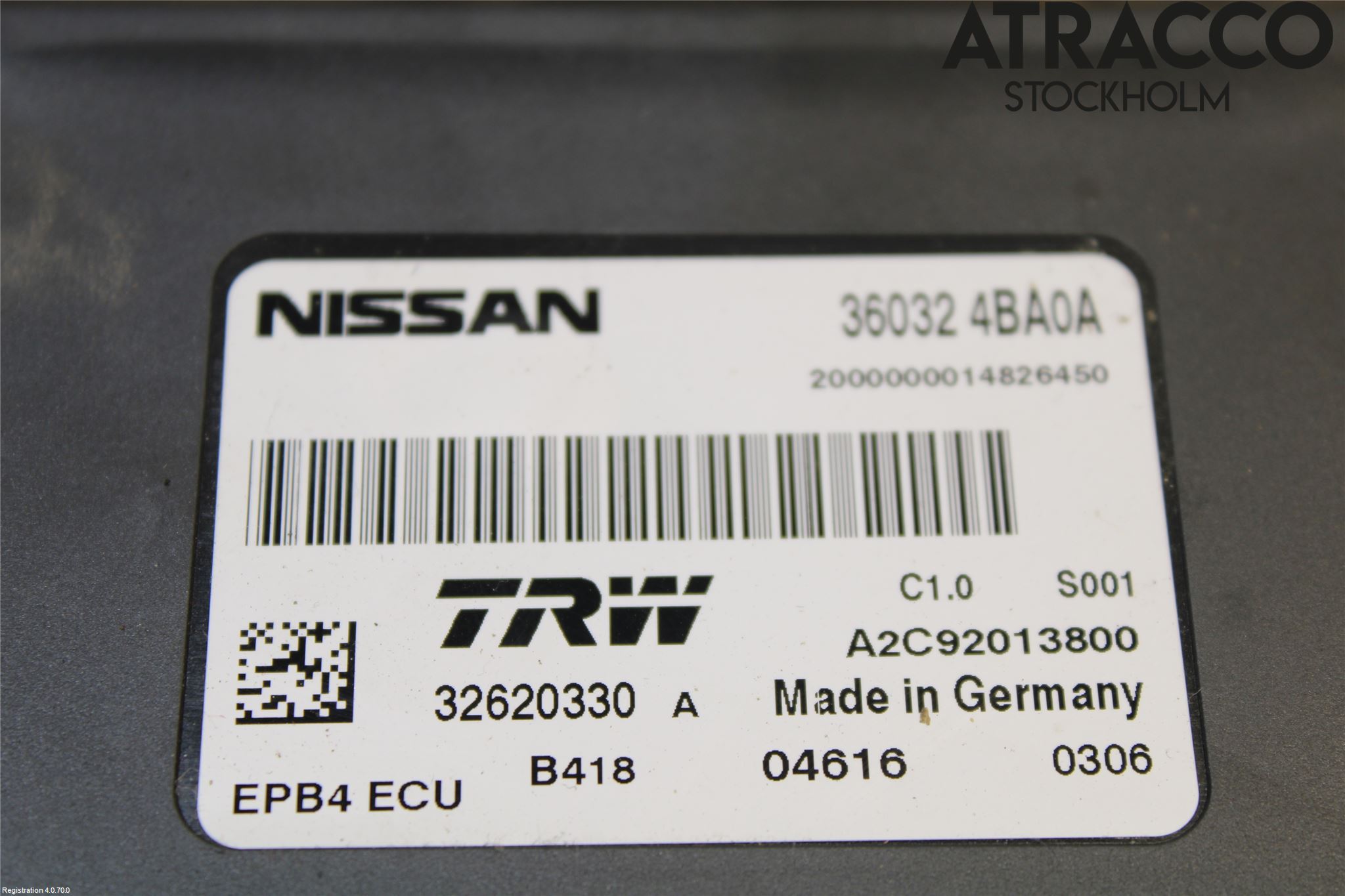 Nissan QASHQAI   07-10 Styrenhet Parkeringshjälp
