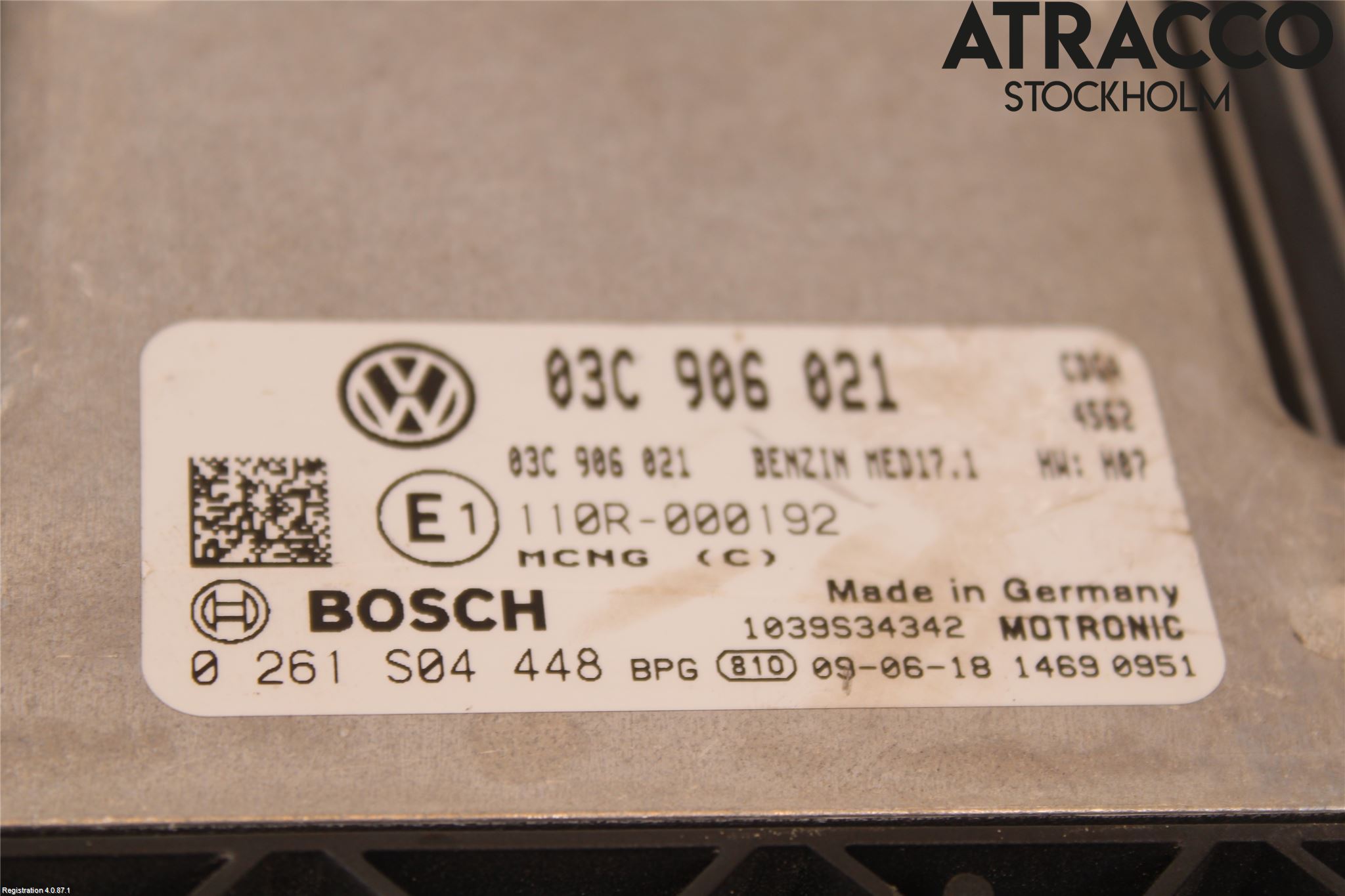 Volkswagen VW PASSAT 05-11 Styrenhet Insprut Bensin