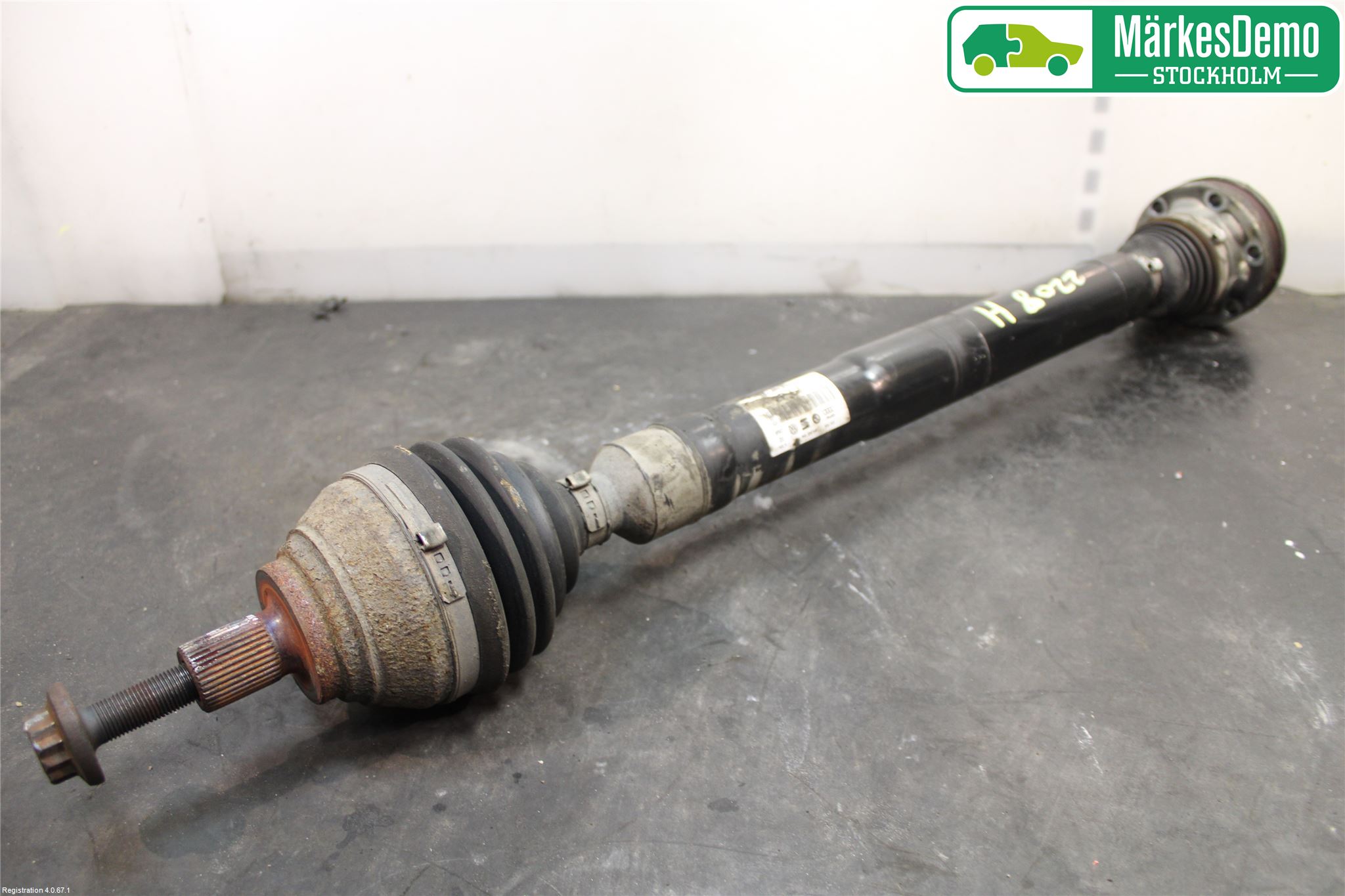 Skoda SUPERB 09-15 Drivaxel Fram Höger