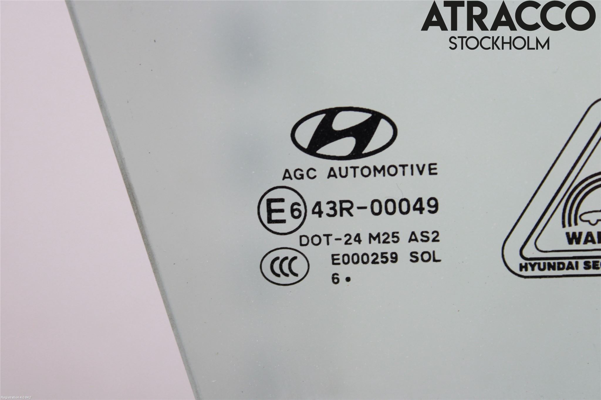 Hyundai TUCSON 05- Dörruta Fram Höger