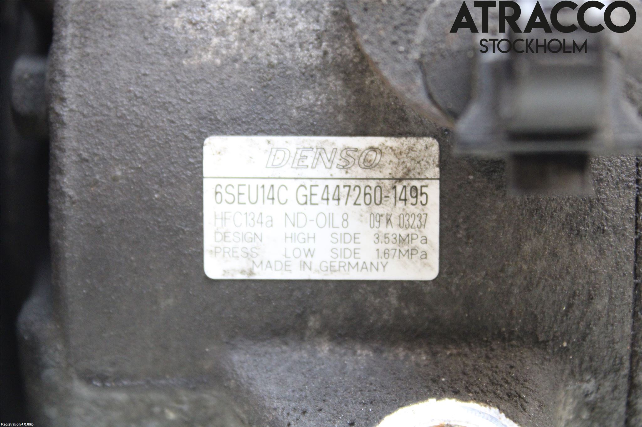 Toyota AURIS 07-09 Ac Kompressor