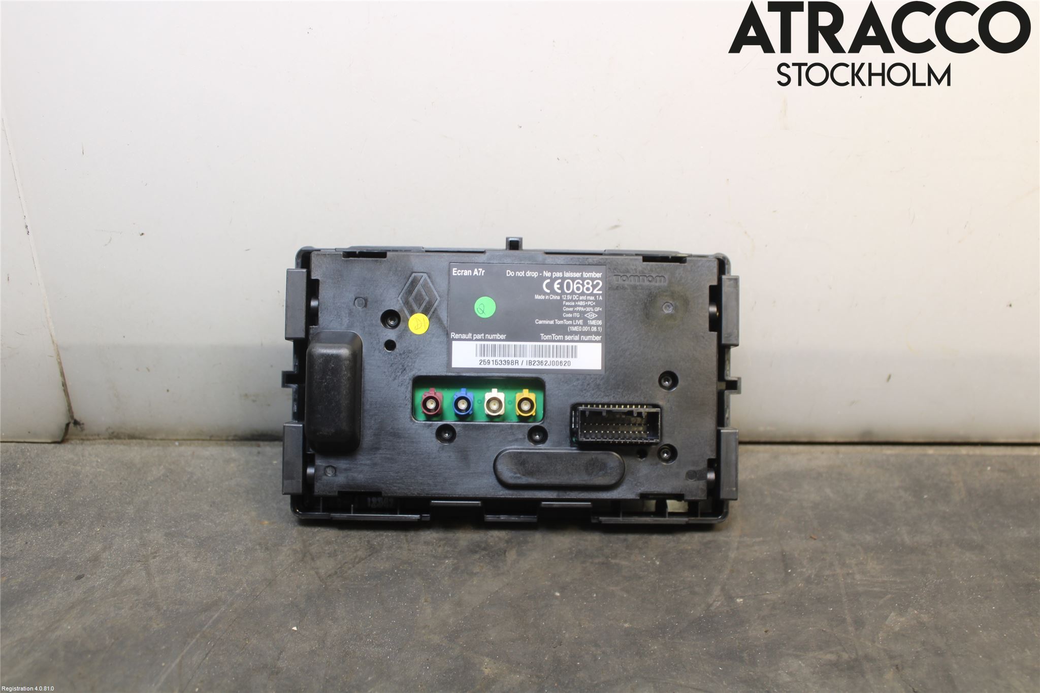 Renault MEGANE III 09-15 Multifunktionsdisplay