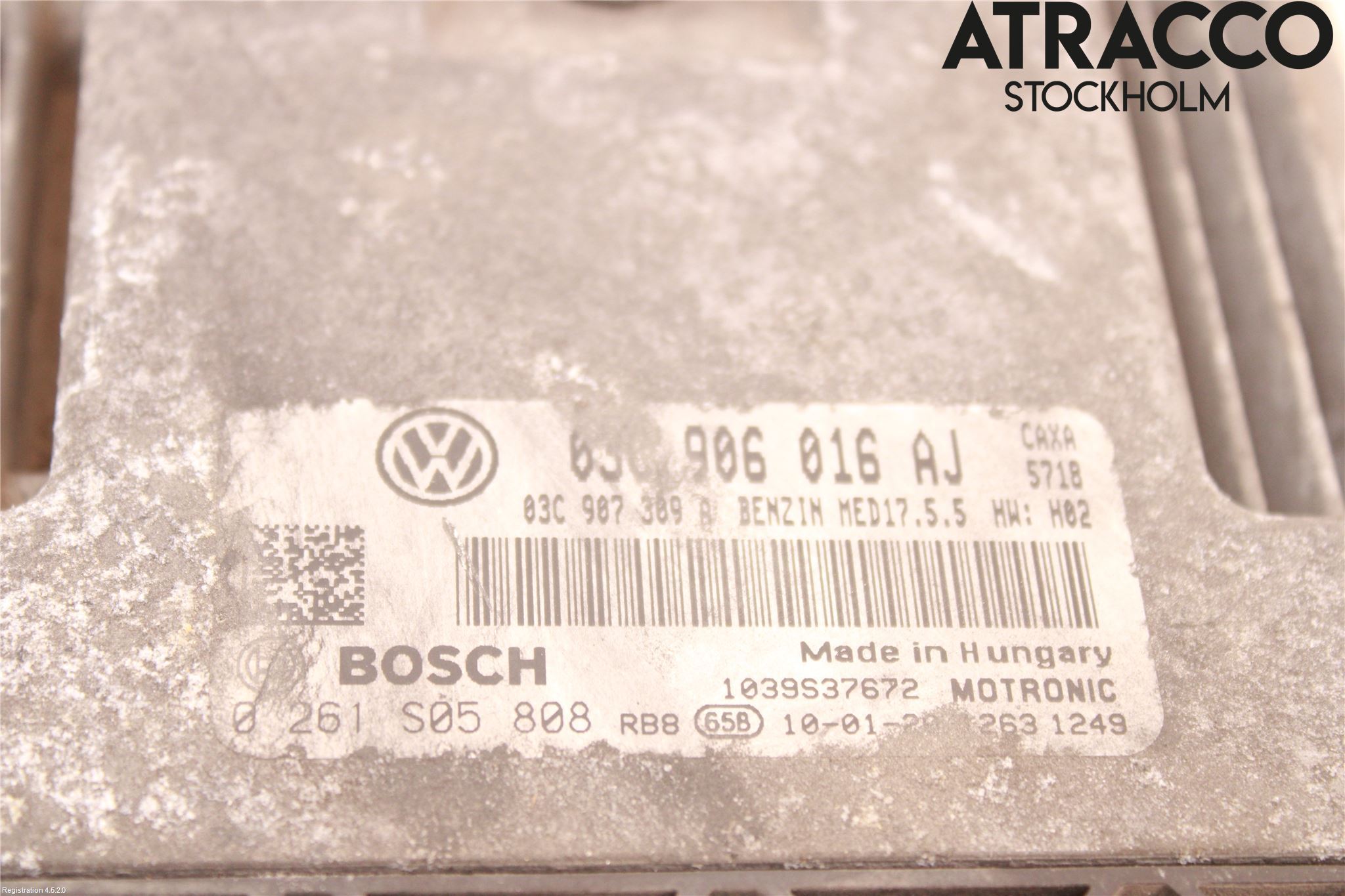 Volkswagen VW GOLF VI 09-13 Styrenhet Insprut Bensin