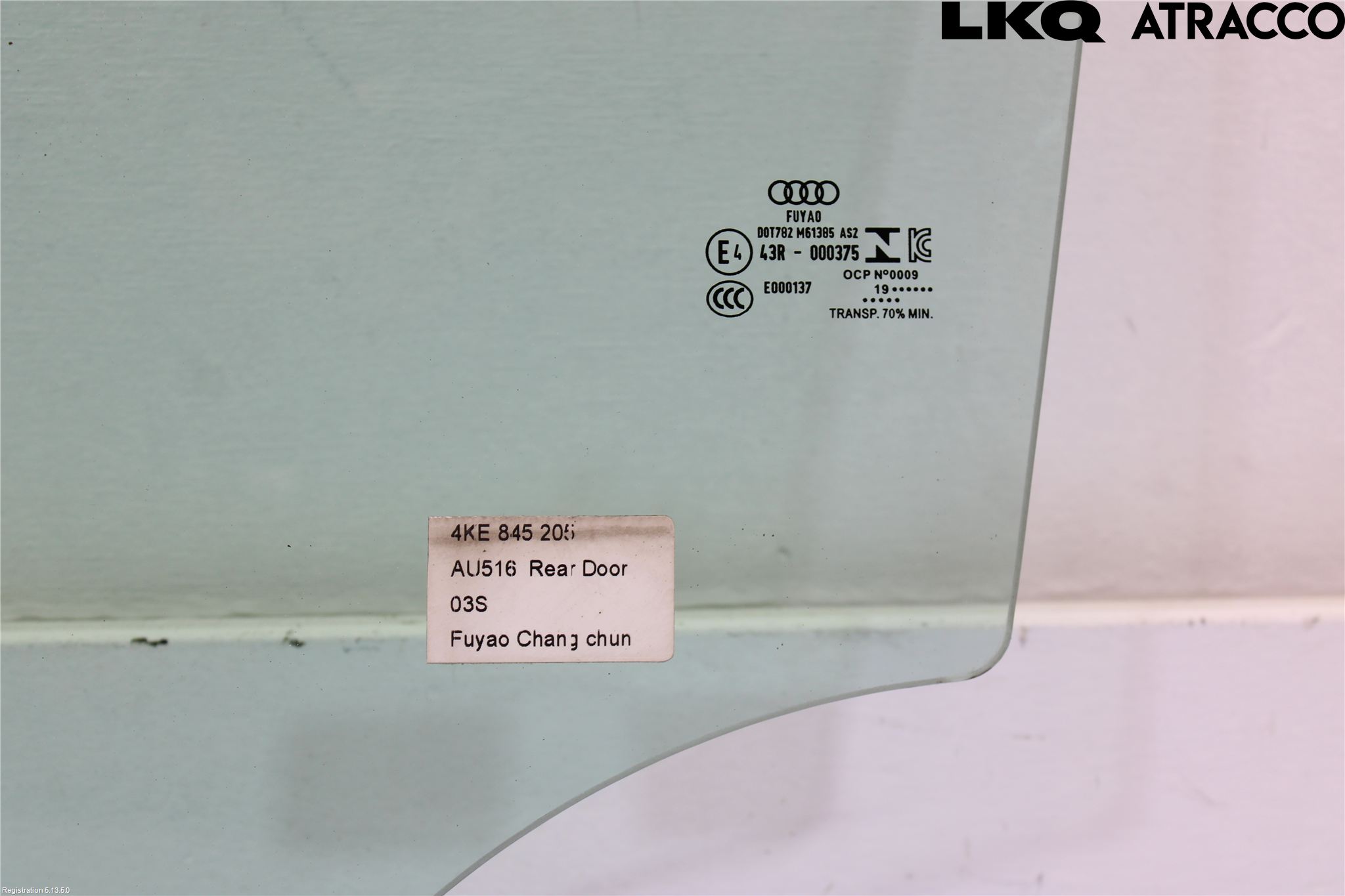 Audi E-TRON, S GE 19- Dörruta Bak Vänster
