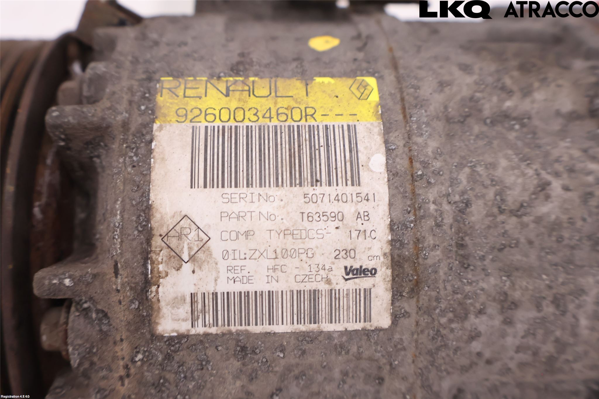 Opel VIVARO 15-19 Ac Kompressor