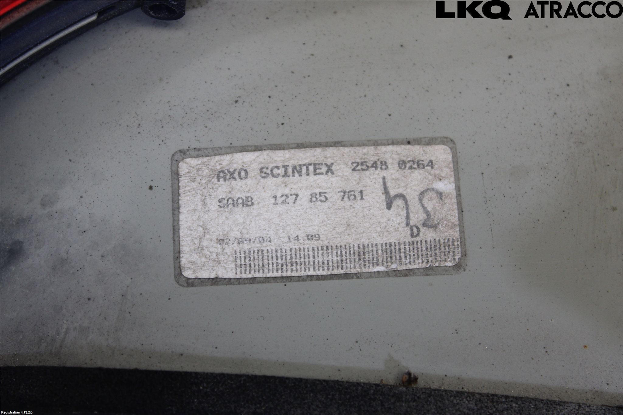 Saab 9-3 VER 2 Bakljus Höger