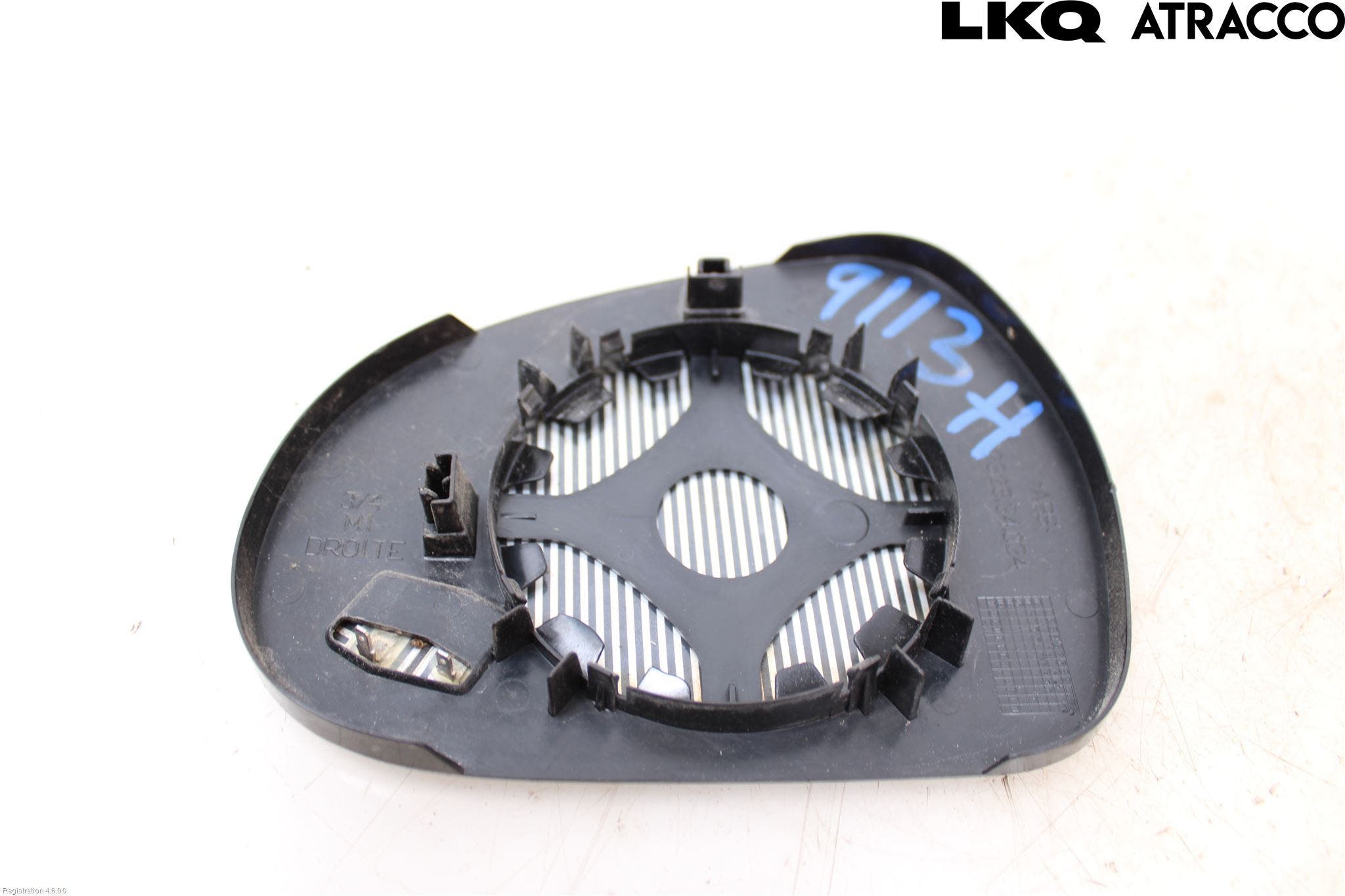 Peugeot 207 Spegelglas Hö