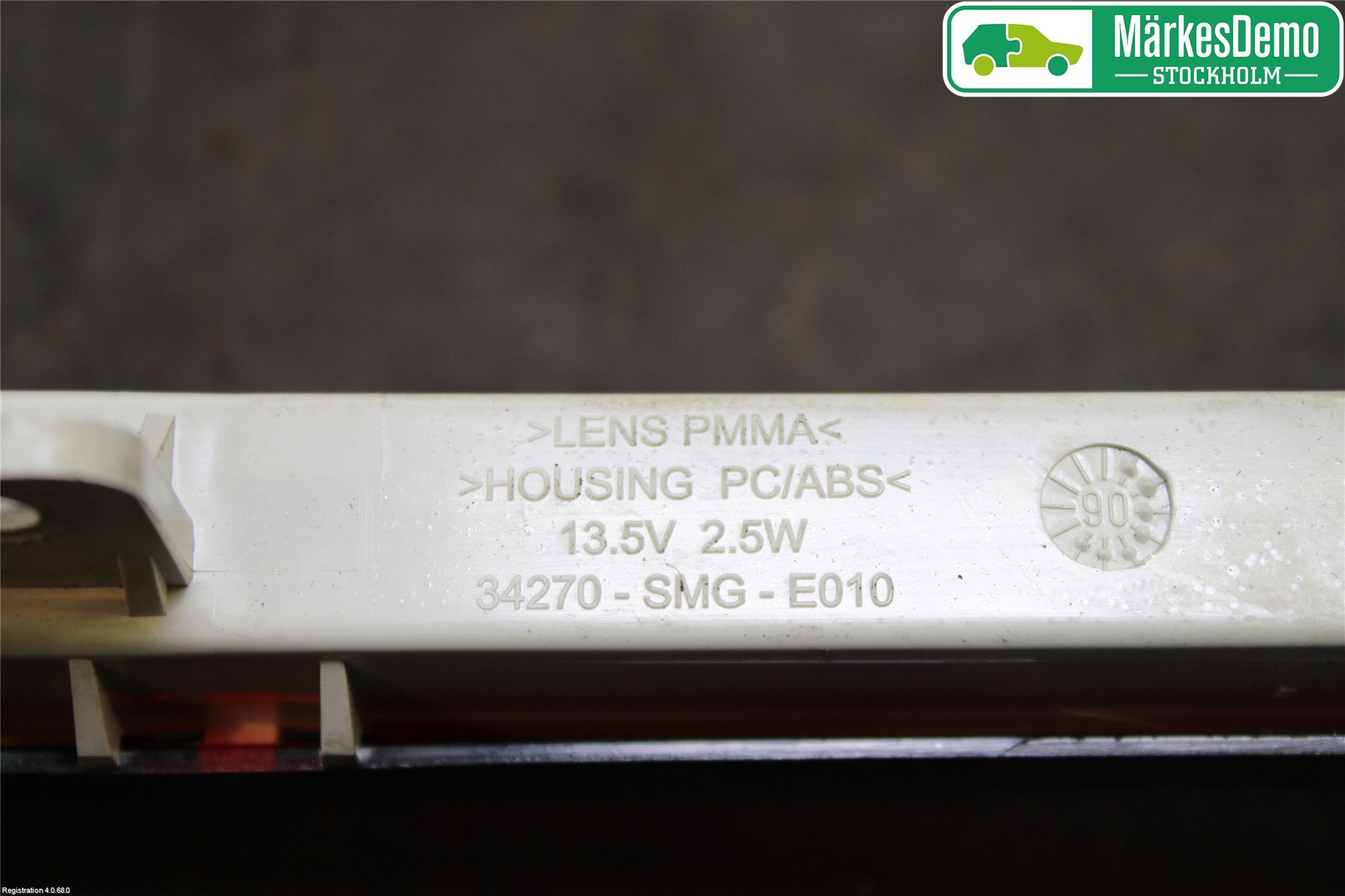 Honda CIVIC 06-11 Bromsljus Bakruta