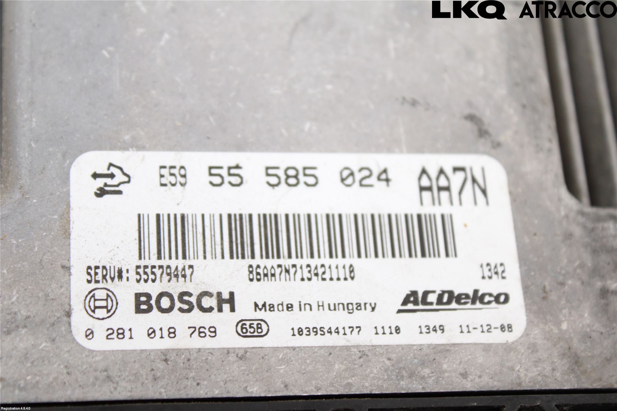Opel ZAFIRA C 12-19 Styrenhet Inspump Diesel