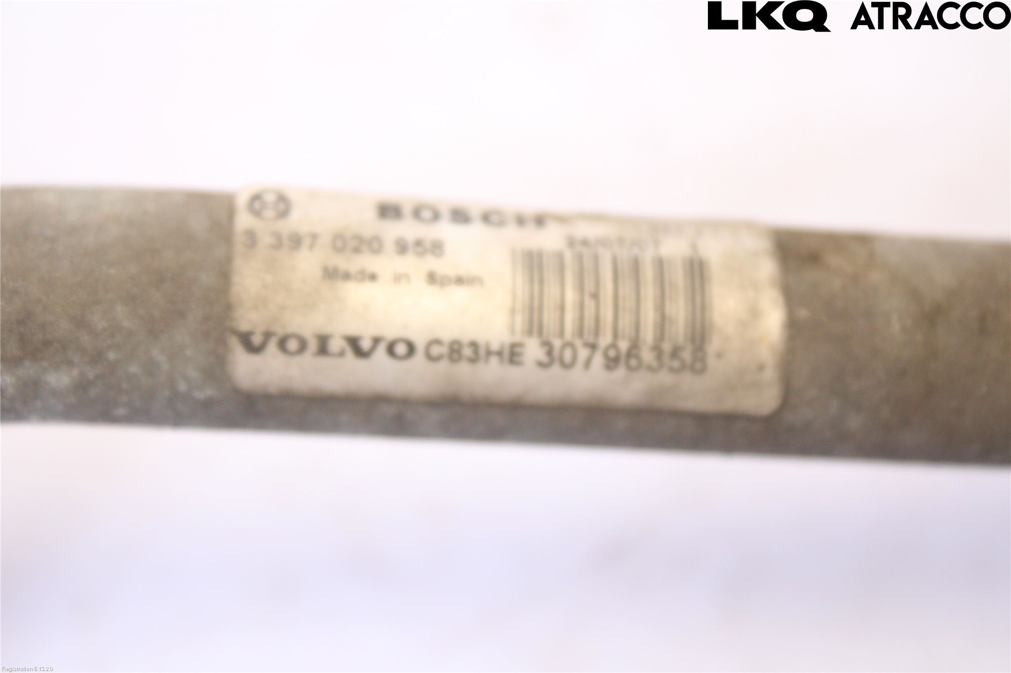 Volvo V70 08-13 Torkarmotor Vindruta