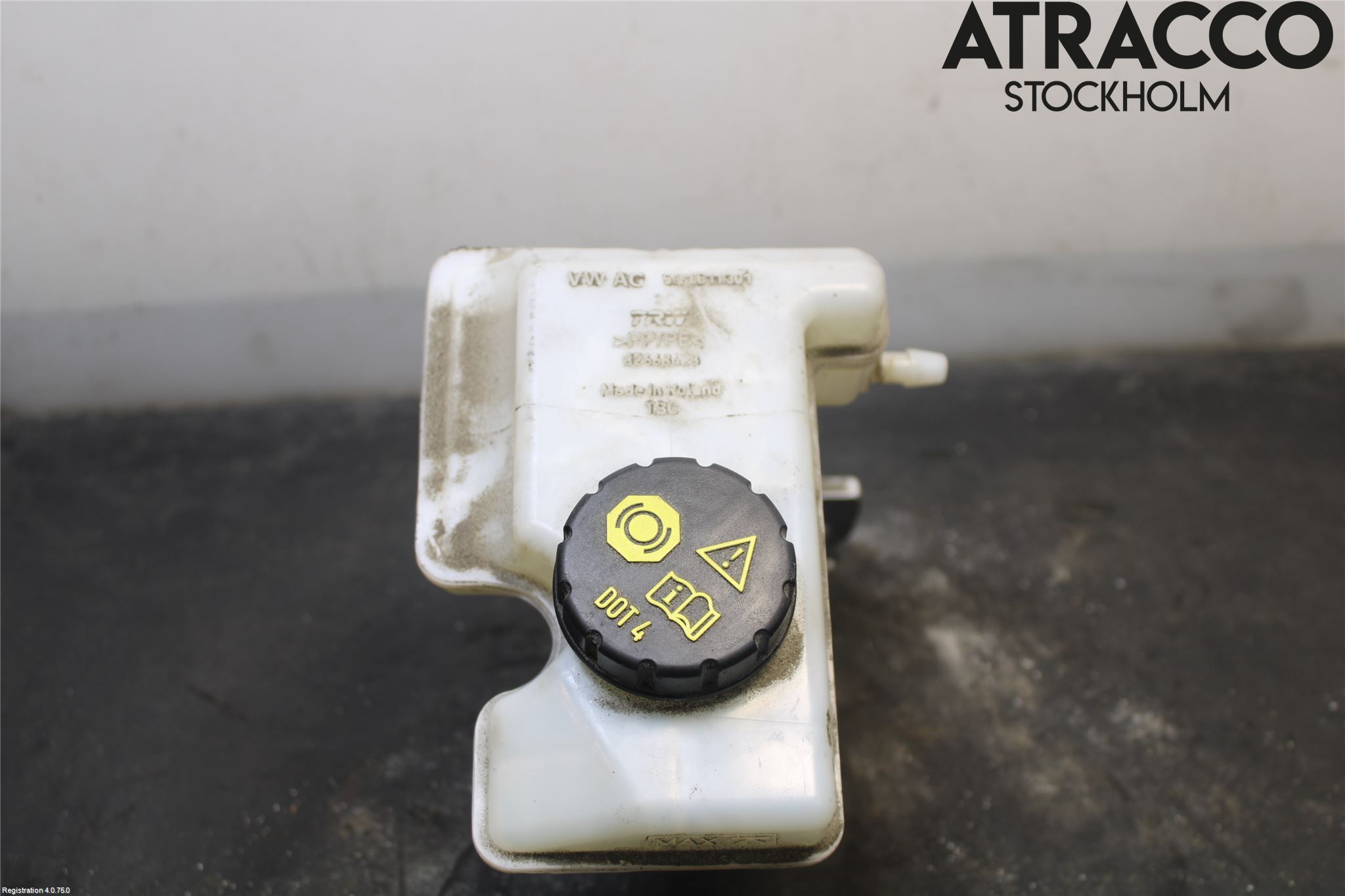 Volkswagen VW GOLF / E-GOLF VII 13-20 Broms Huvudcylinder