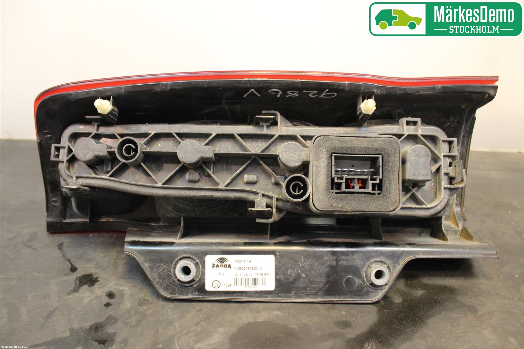 Citroen NEMO Bakljus Vänster