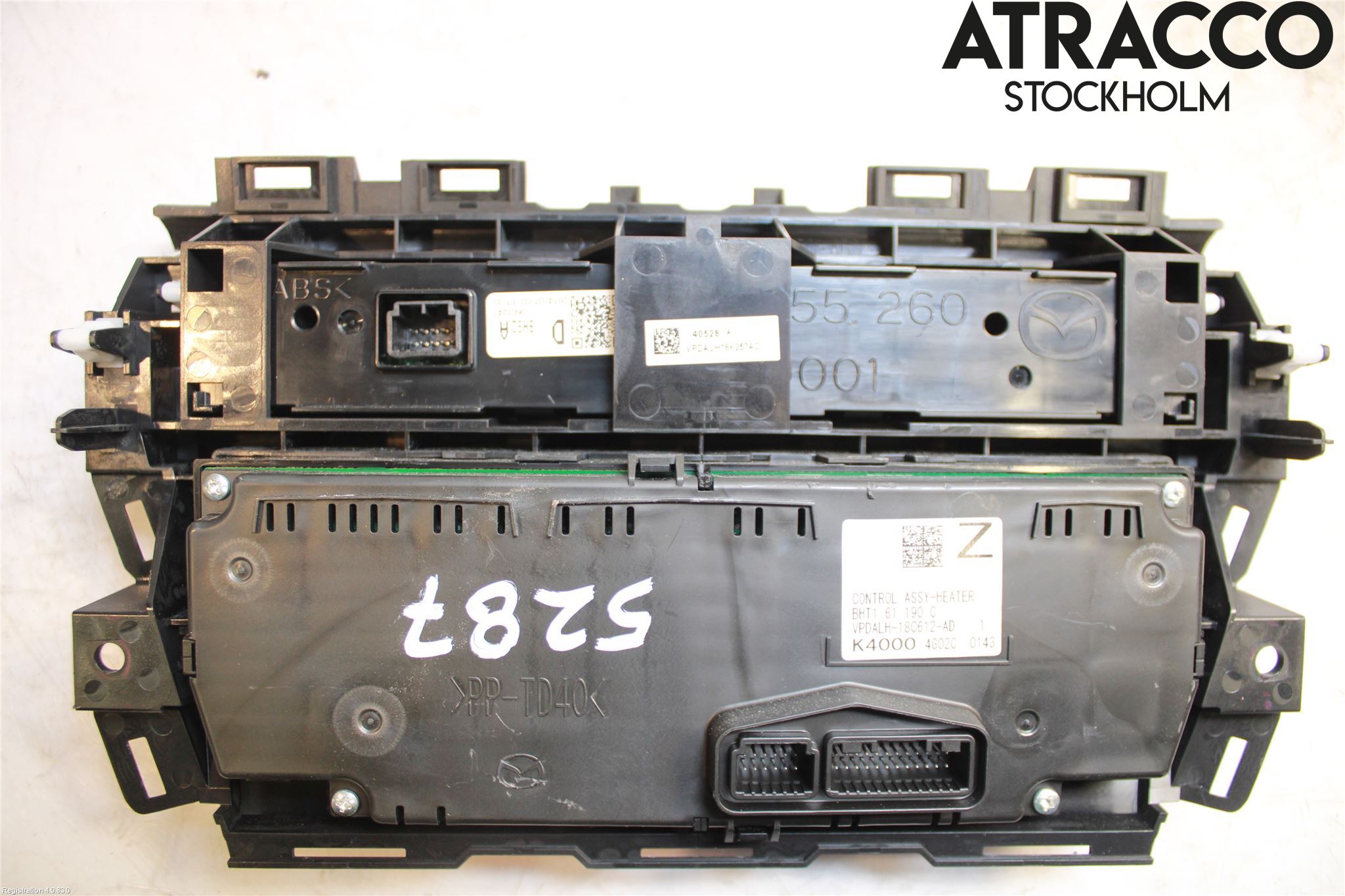 Mazda 3 III 14-19 Ac Styrenhet Ac Manöveren