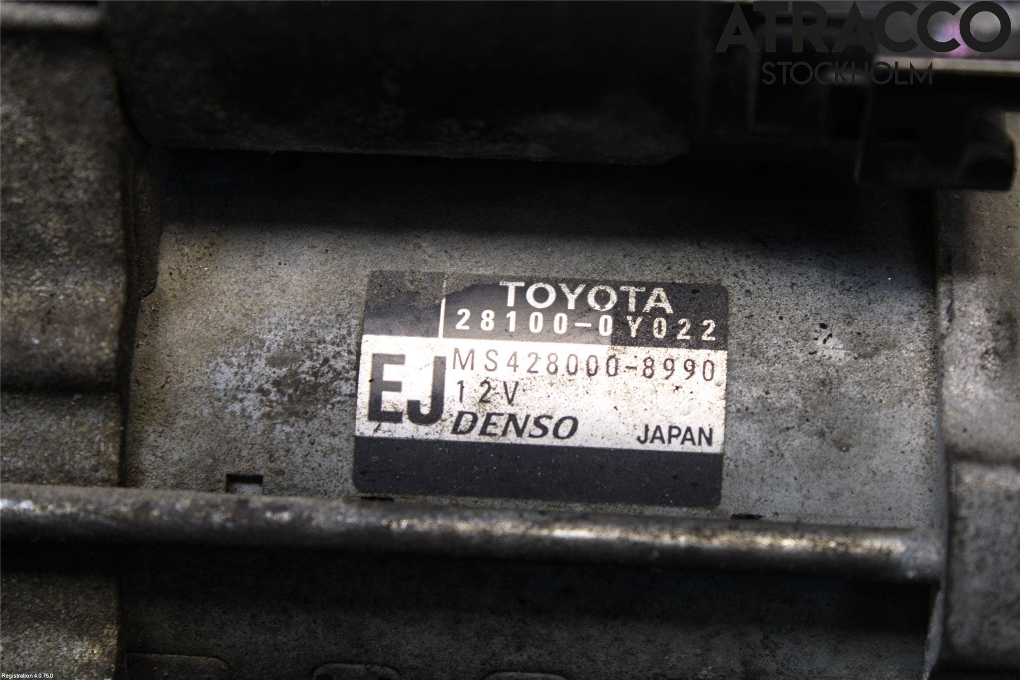 Toyota YARIS XP90 06-11 Startmotor