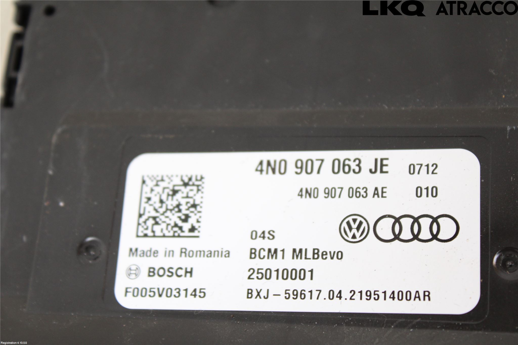 Audi A6/S6 4G 11-18 Styrenhet Övrigt