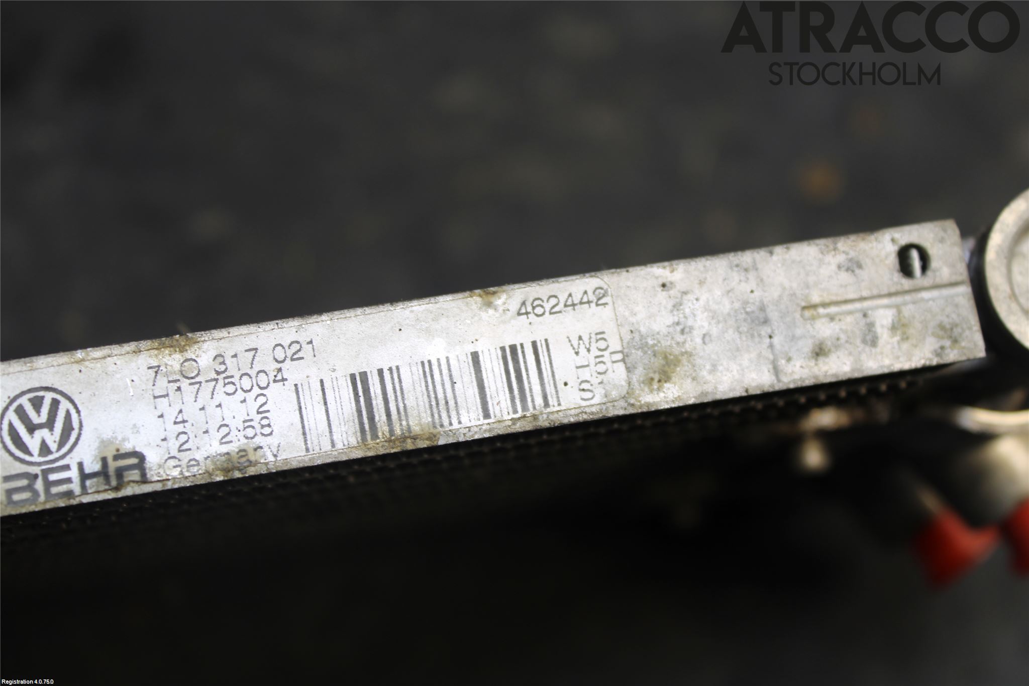 Audi Q7/SQ7 Oljekylare Automat