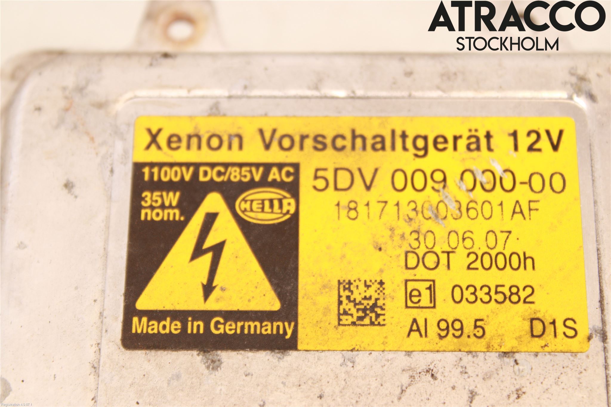 Saab 9-3 VER2/VER3 08-15 Styrenhet Strålkastare