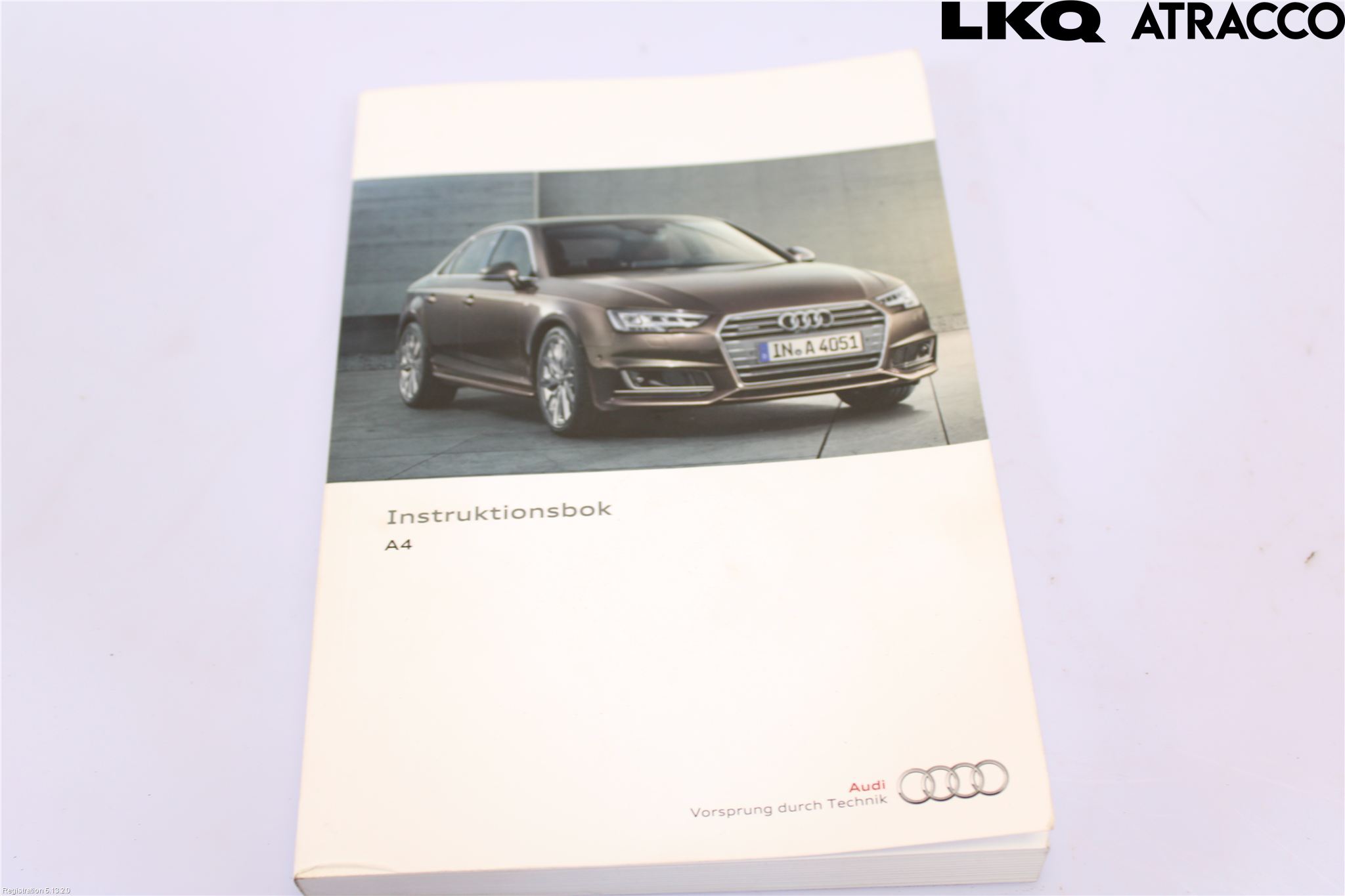 Audi A4/S4 B9 16-19 Instruktionsbok