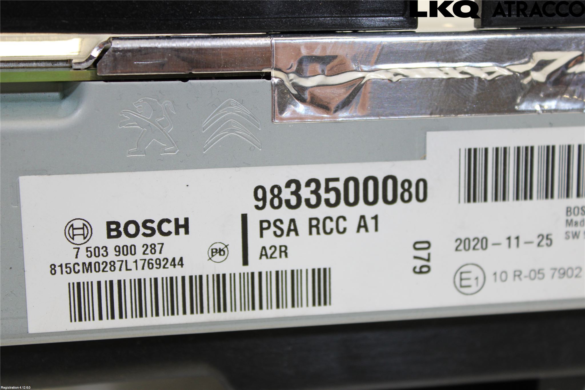 Opel CORSA F, CORSA-E 20- Radio-Stereo Förstärkare