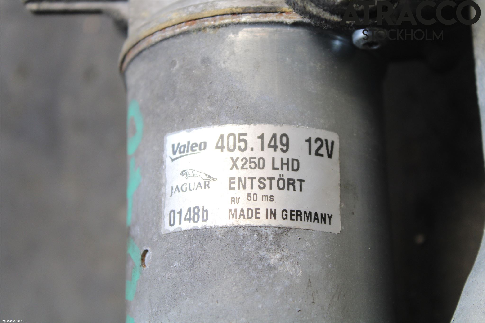 Jaguar XF 08-15 Torkarmekanism Vindruta