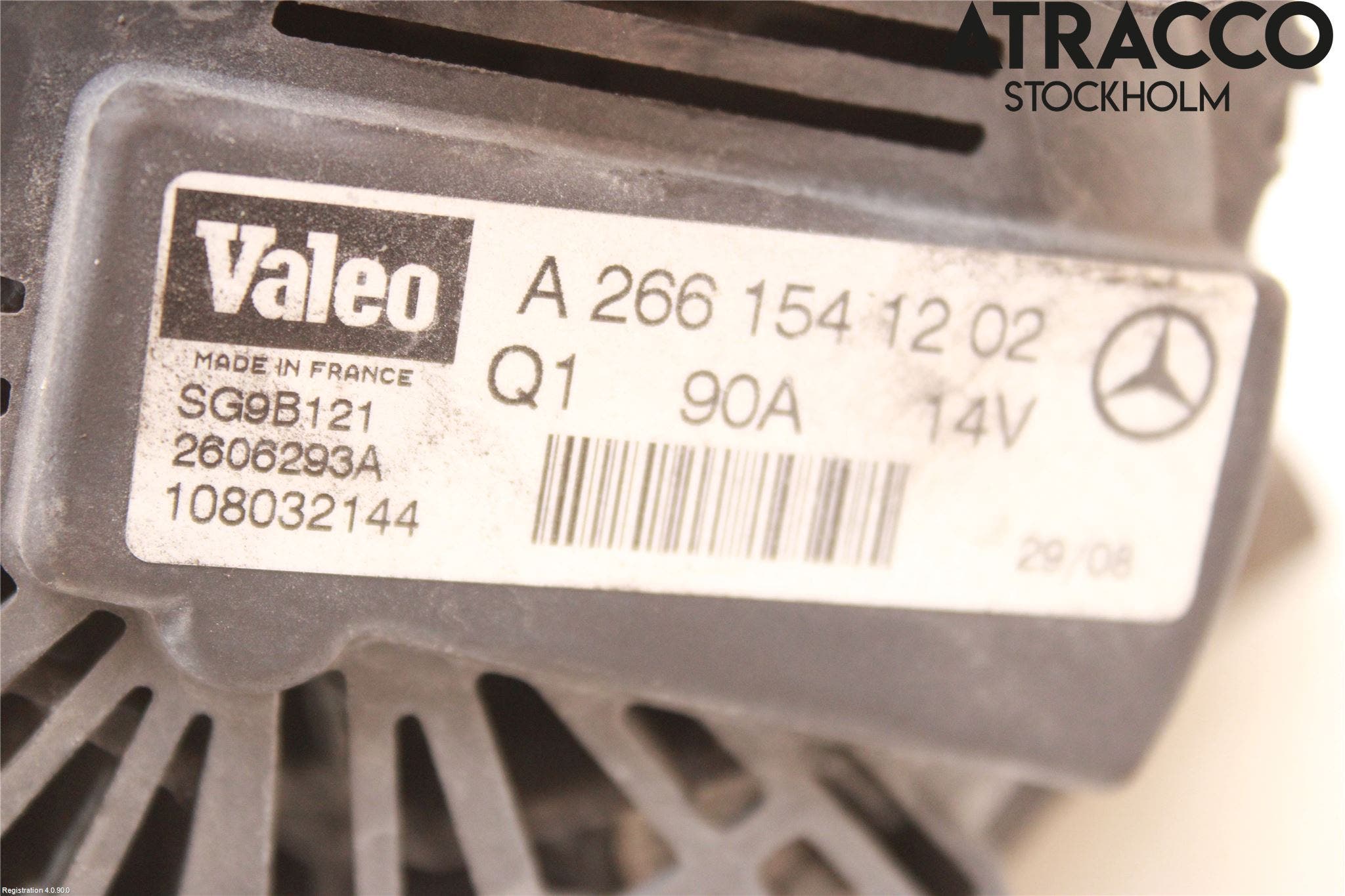 Mercedes-Benz MB A-KLASS (W169) 04-12 Generator