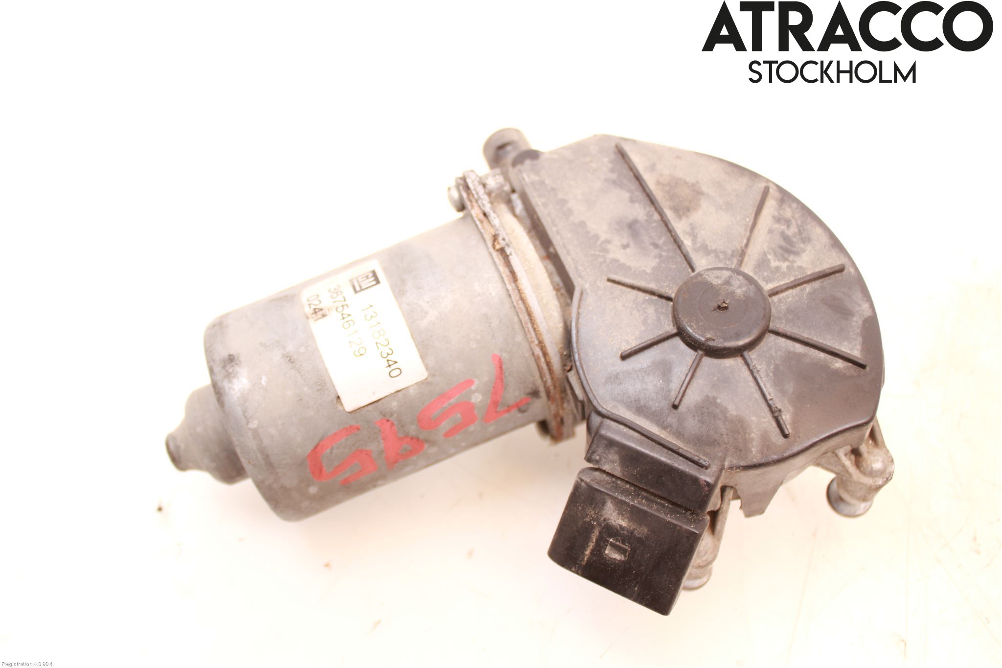 Opel ASTRA J 10-15 Torkarmotor Vindruta