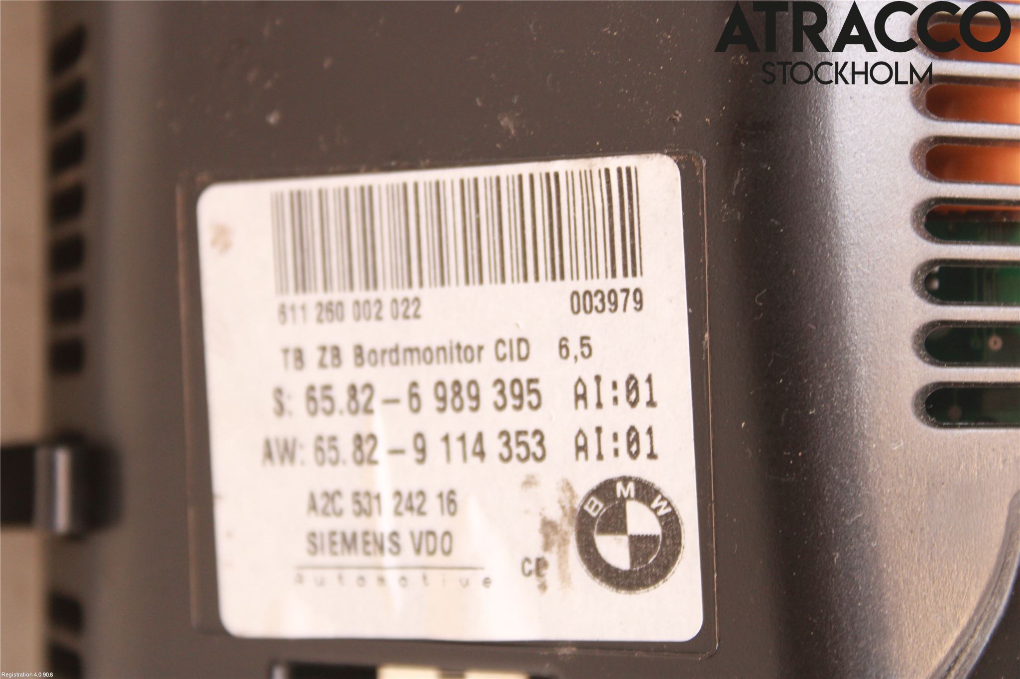 BMW 5 E60/61 Sed/Tou 02-10 Multifunktionsdisplay