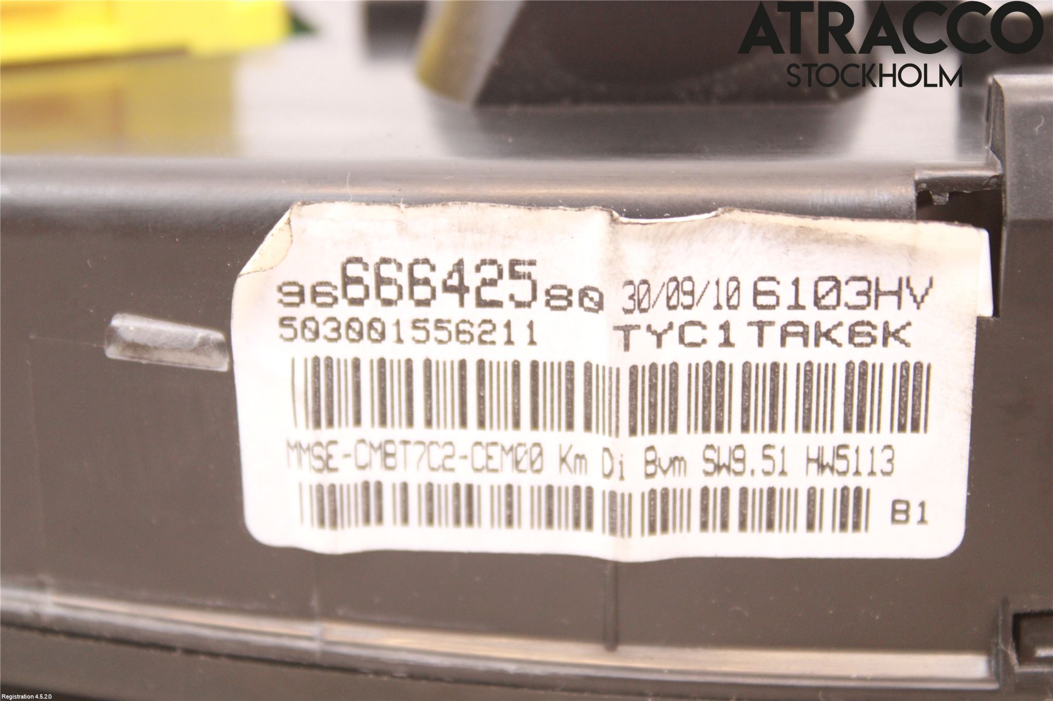 Peugeot 308 08-13 Instrument Komb