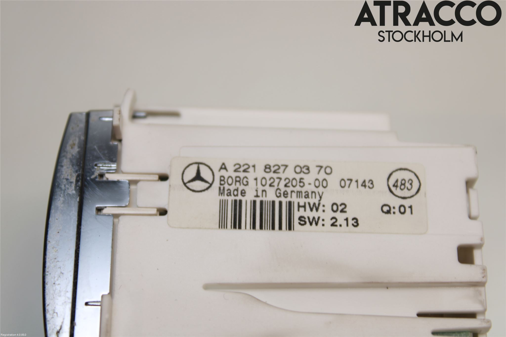 Mercedes-Benz MB S-KLASS (W221) 05-13 Instrument Klocka