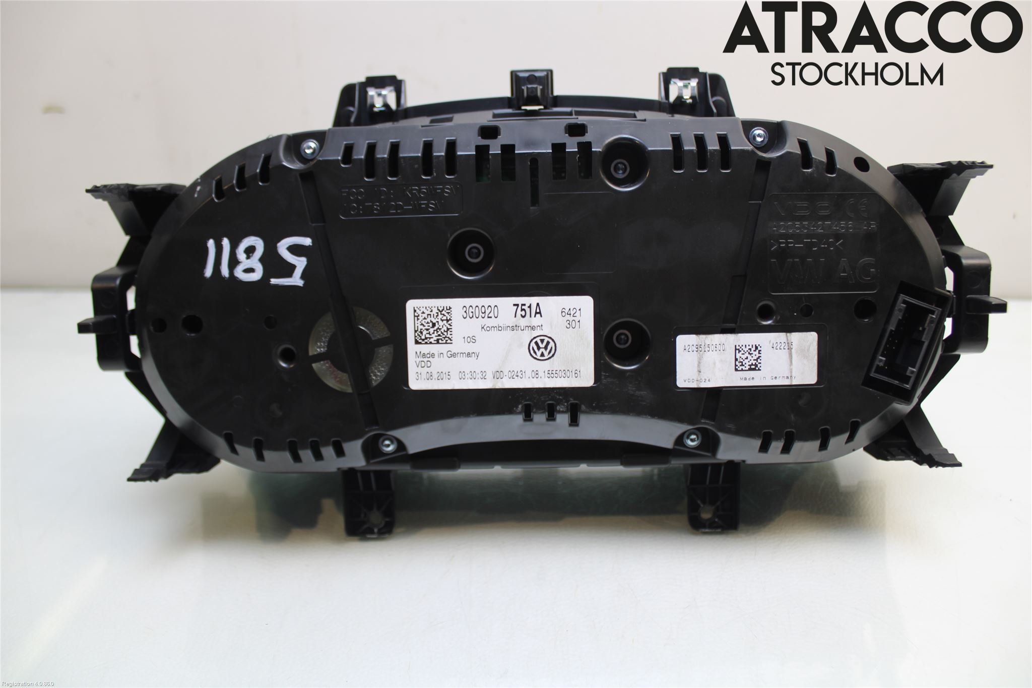 Volkswagen VW PASSAT 15-19 Instrument Komb