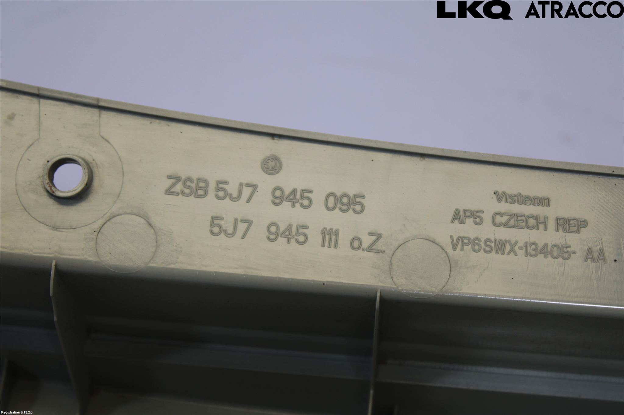 Skoda ROOMSTER Bakljus Vänster