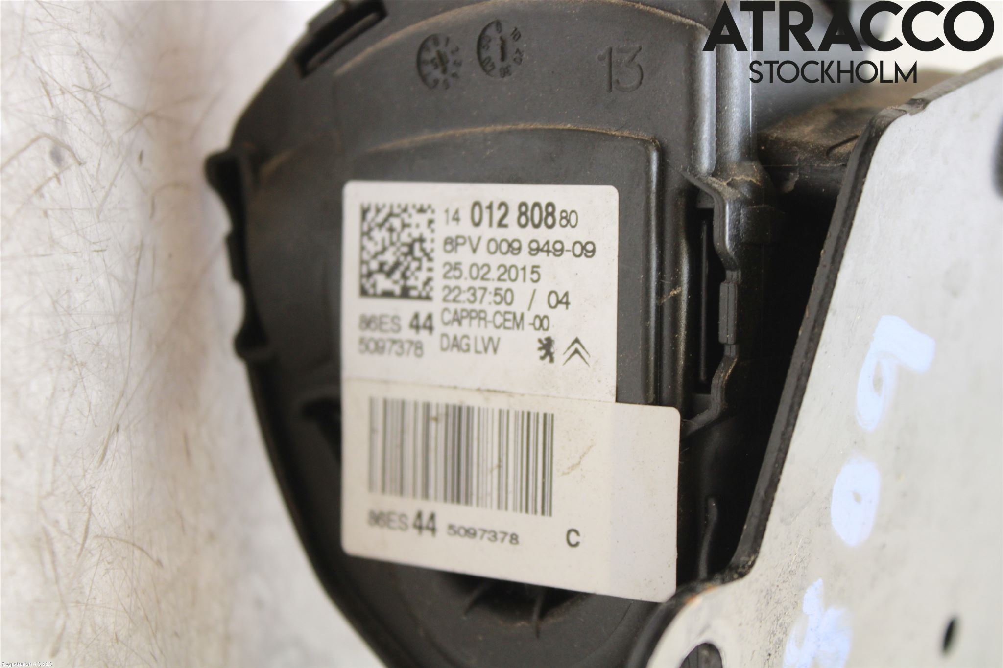 Citroen JUMPY 07-16 Gaspedal