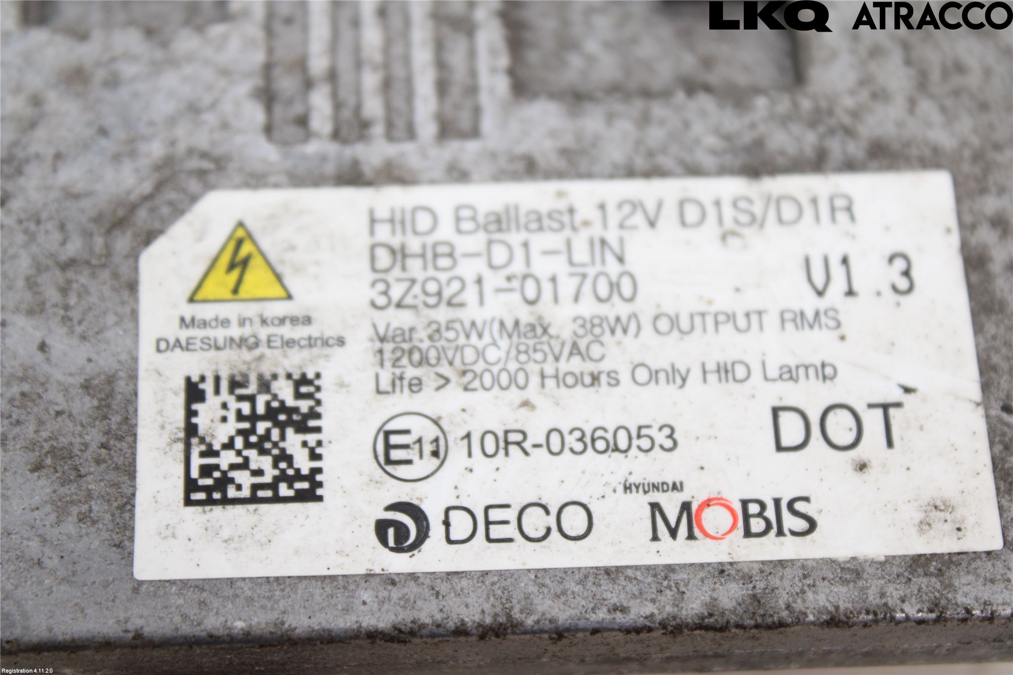 Hyundai i40 08-15 Styrenhet Strålkastare