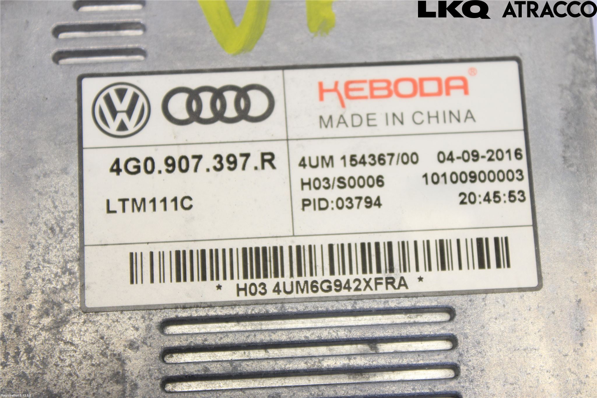 Audi Q3 8U 12-18 Styrenhet Strålkastare