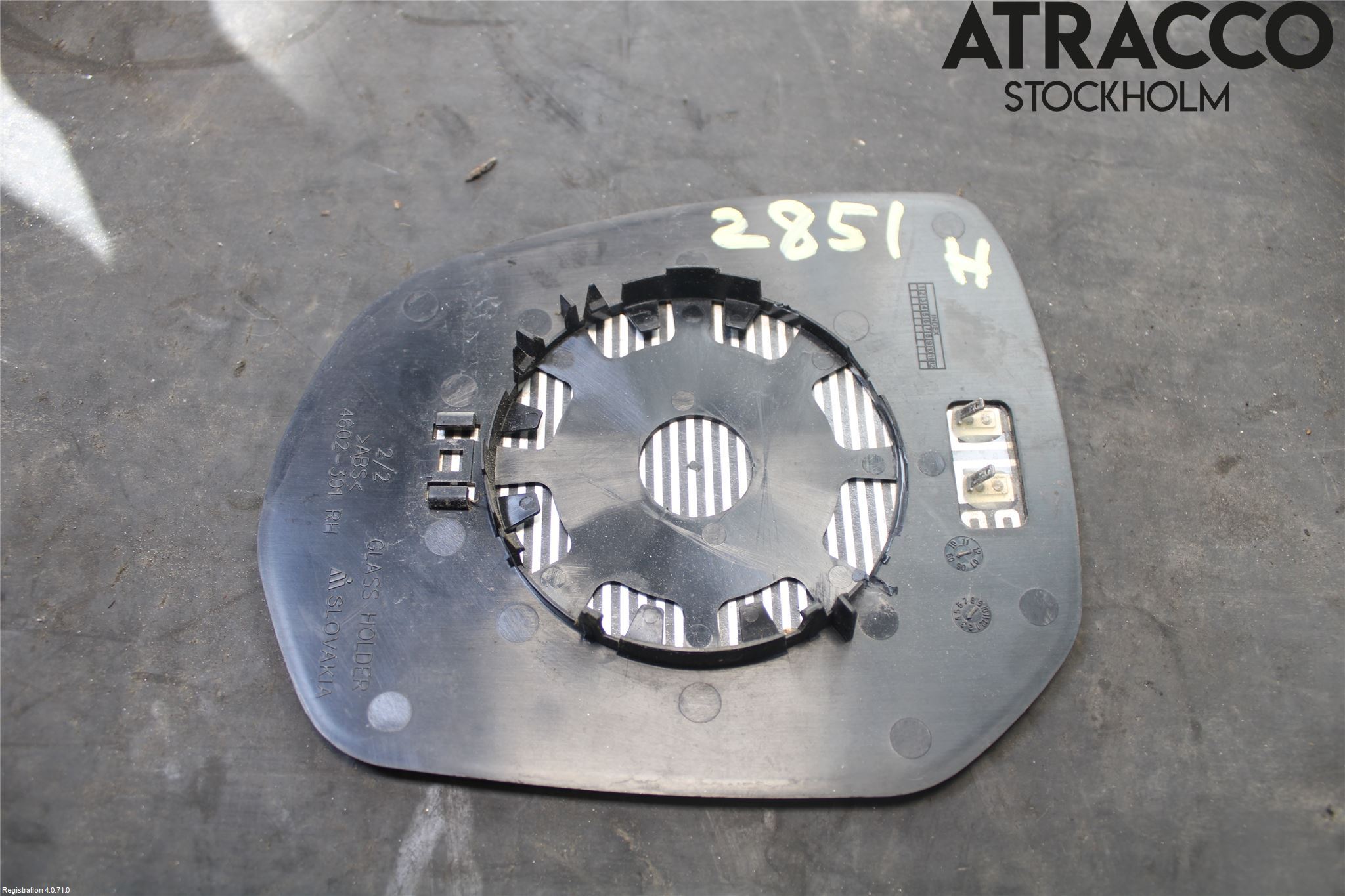 Citroen C3 PICASSO Spegelglas Hö